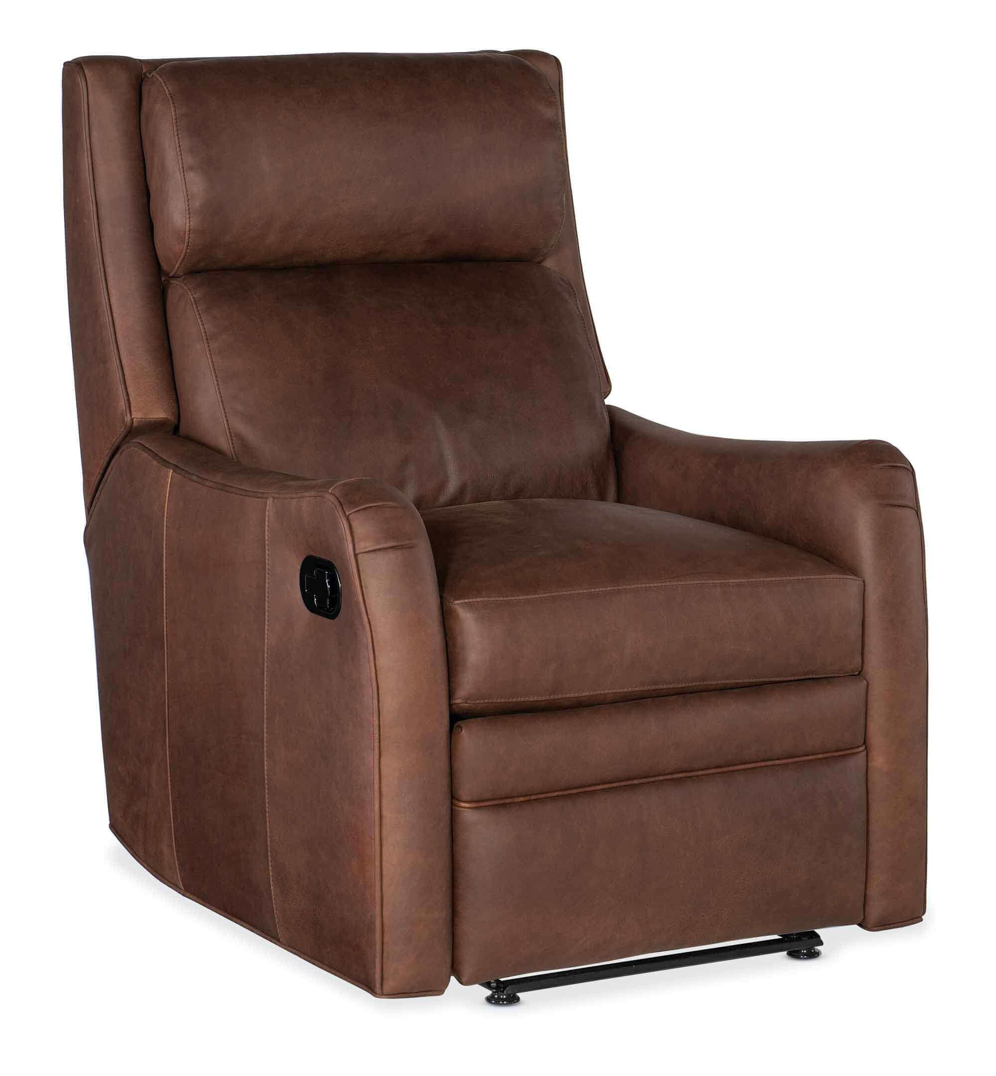 Abbott Leather Wallhugger Recliner - Image 6