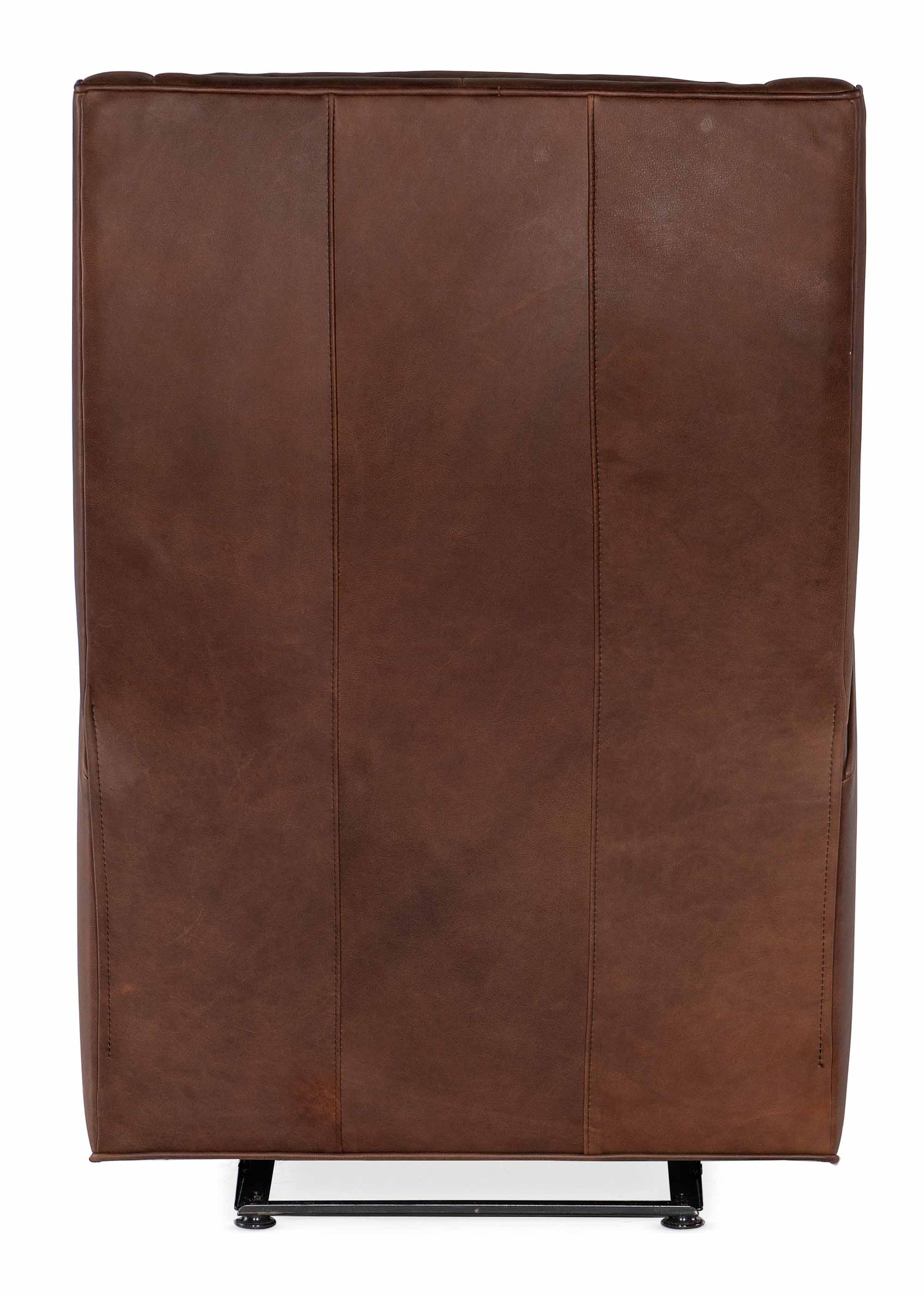 Abbott Leather Wallhugger Recliner - Image 8
