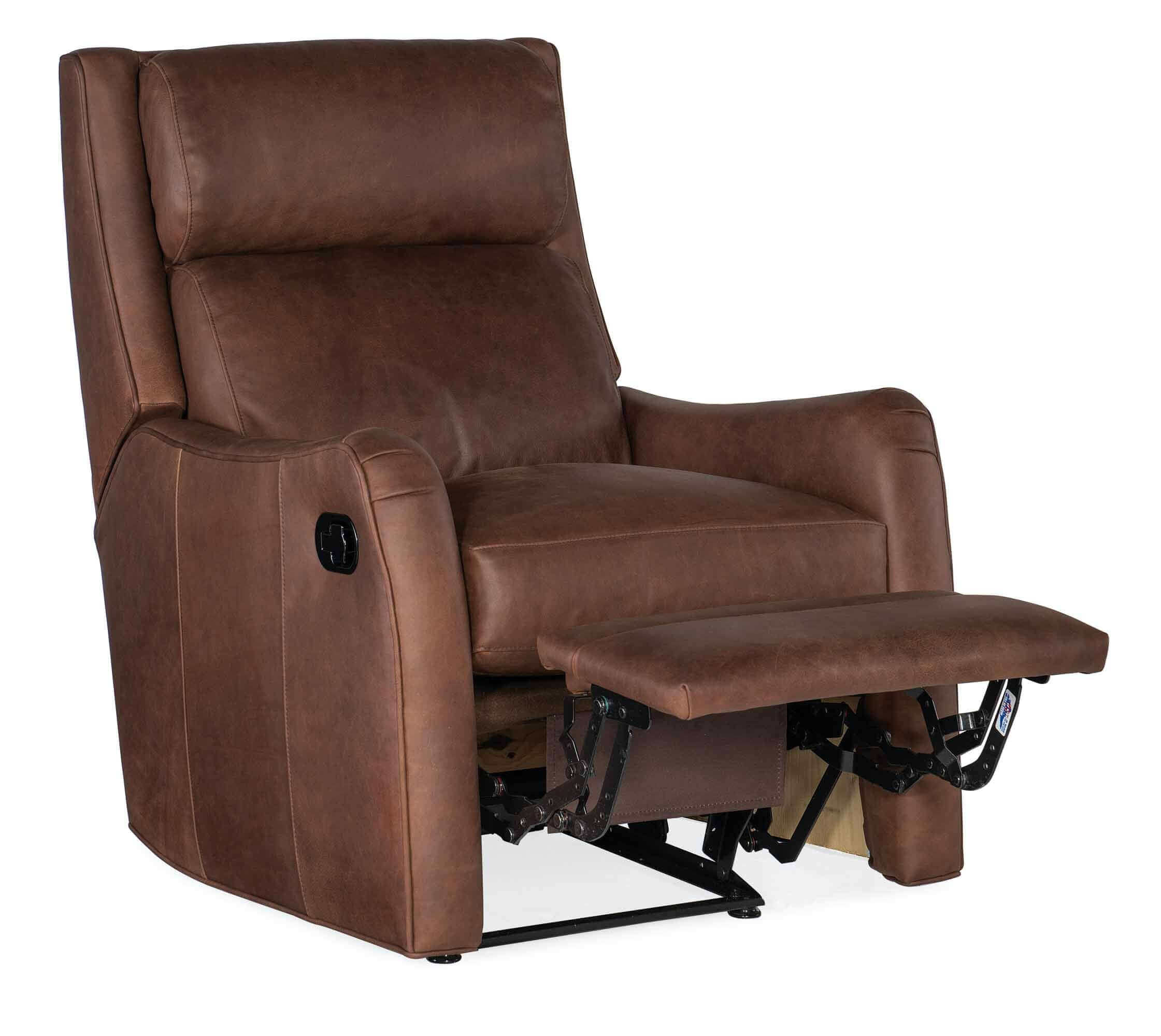 Abbott Leather Wallhugger Recliner - Image 9