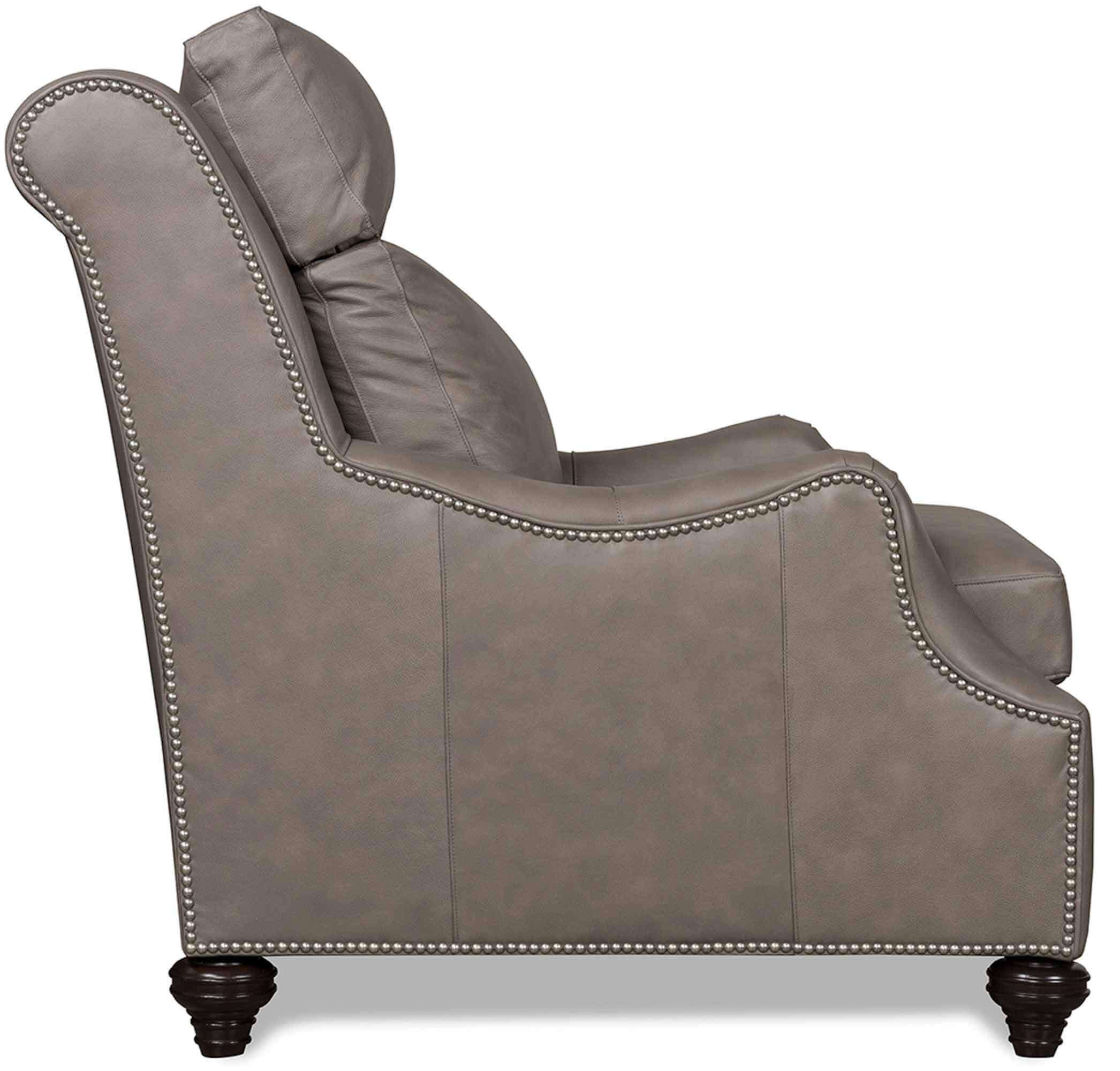 Abigail Leather Power Recliner With Articulating Headrest - Image 4