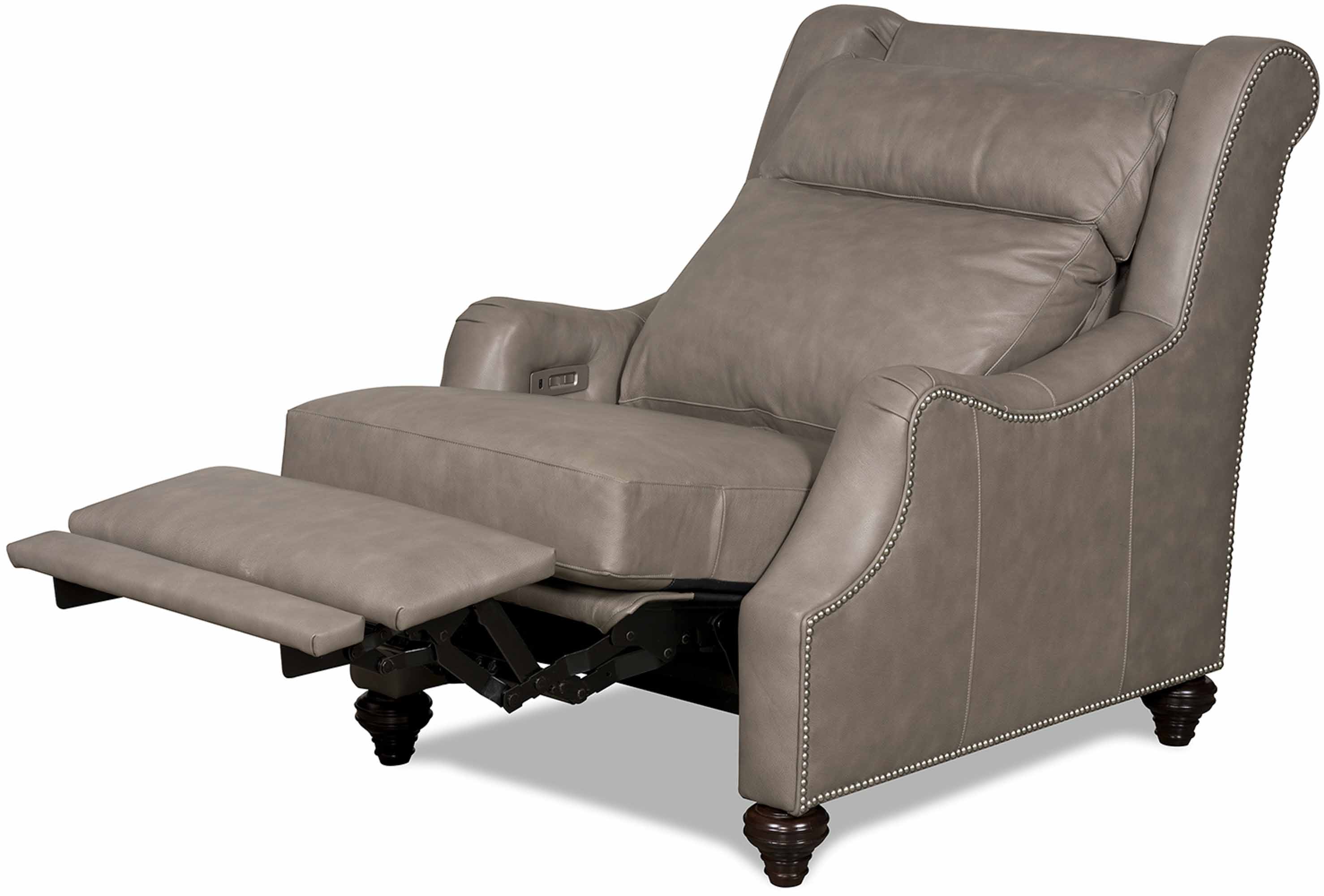 Abigail Leather Power Recliner With Articulating Headrest - Image 6