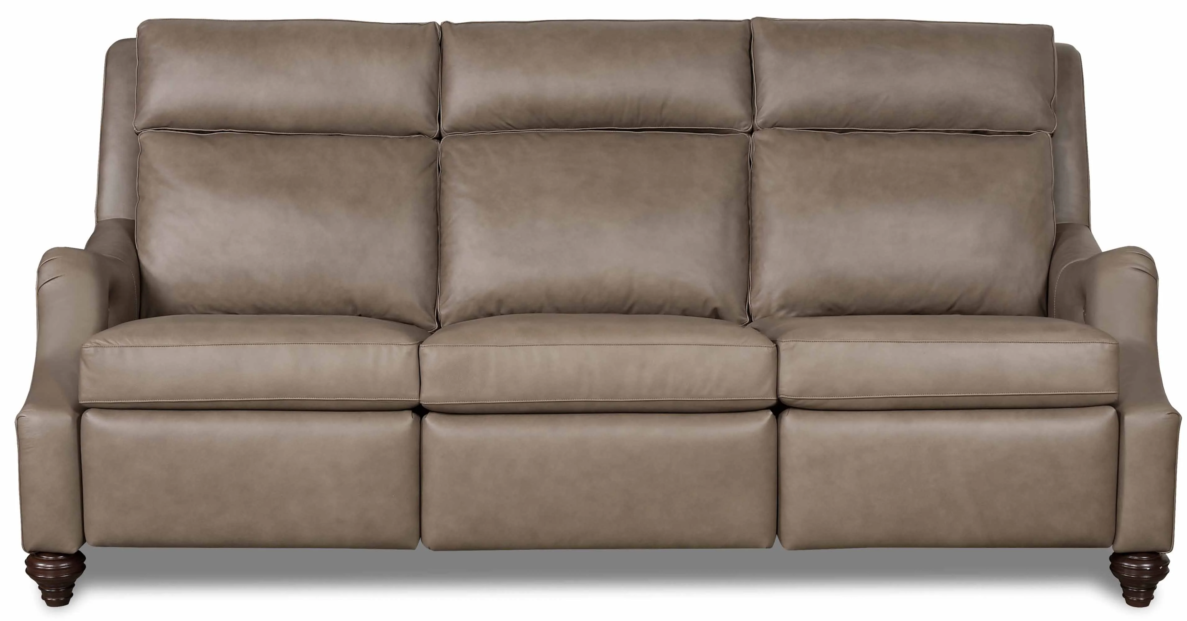 Abigail Leather Power Reclining Loveseat With Articulating Headrest - Image 2