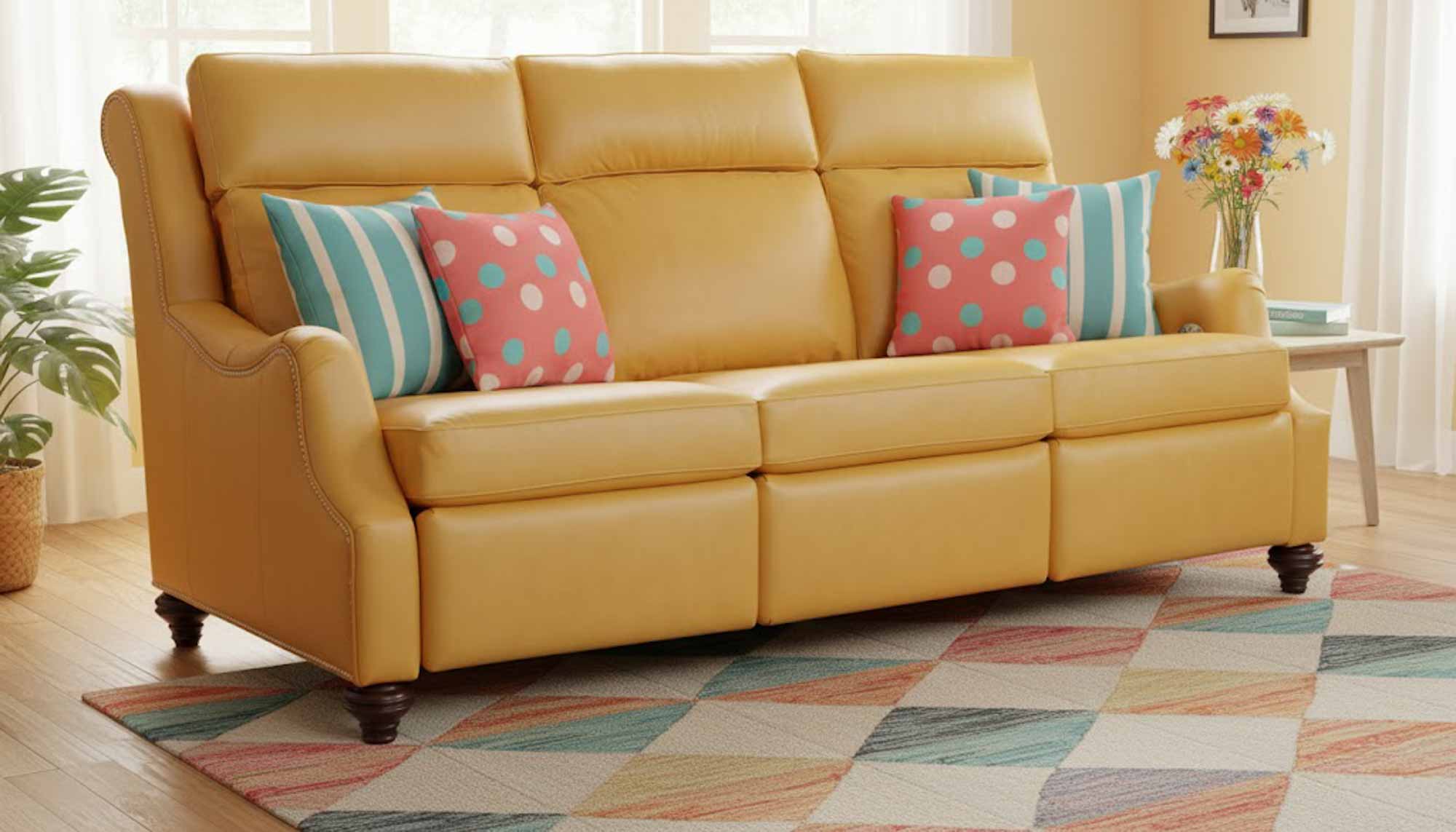 Abigail Leather Power Reclining Loveseat With Articulating Headrest - Image 8
