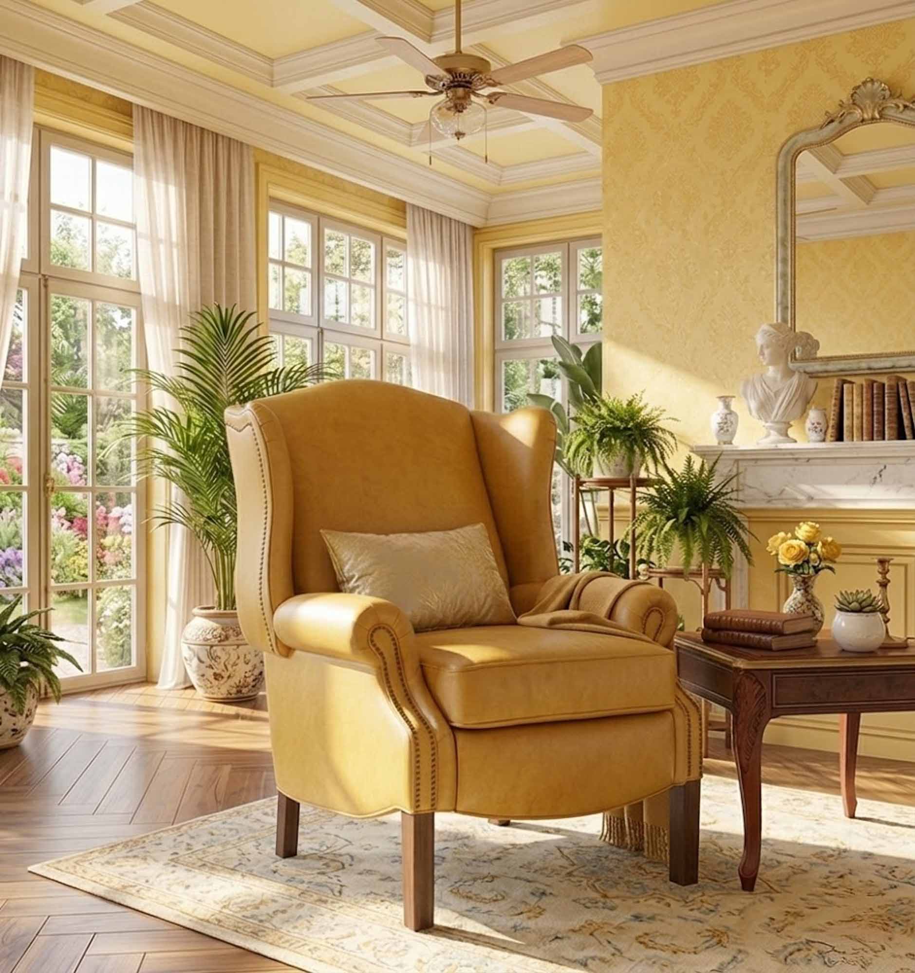 Abilene Leather Recliner - Image 9