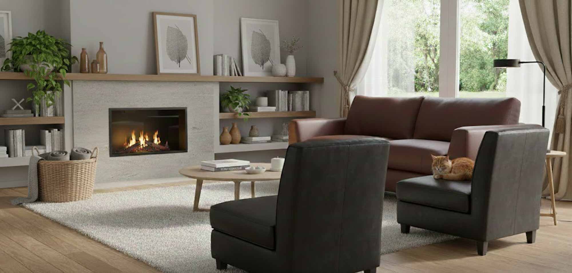Adele Leather Sofa - Image 5