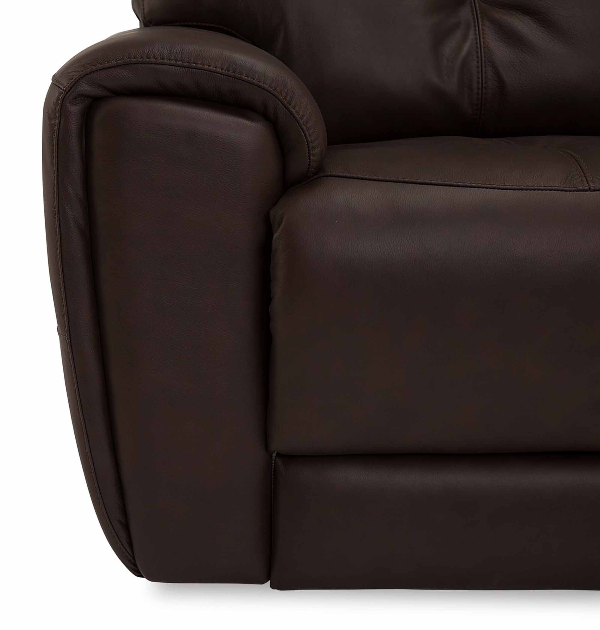 Aedon Leather Power Reclining Loveseat With Articulating Headrest - Image 2