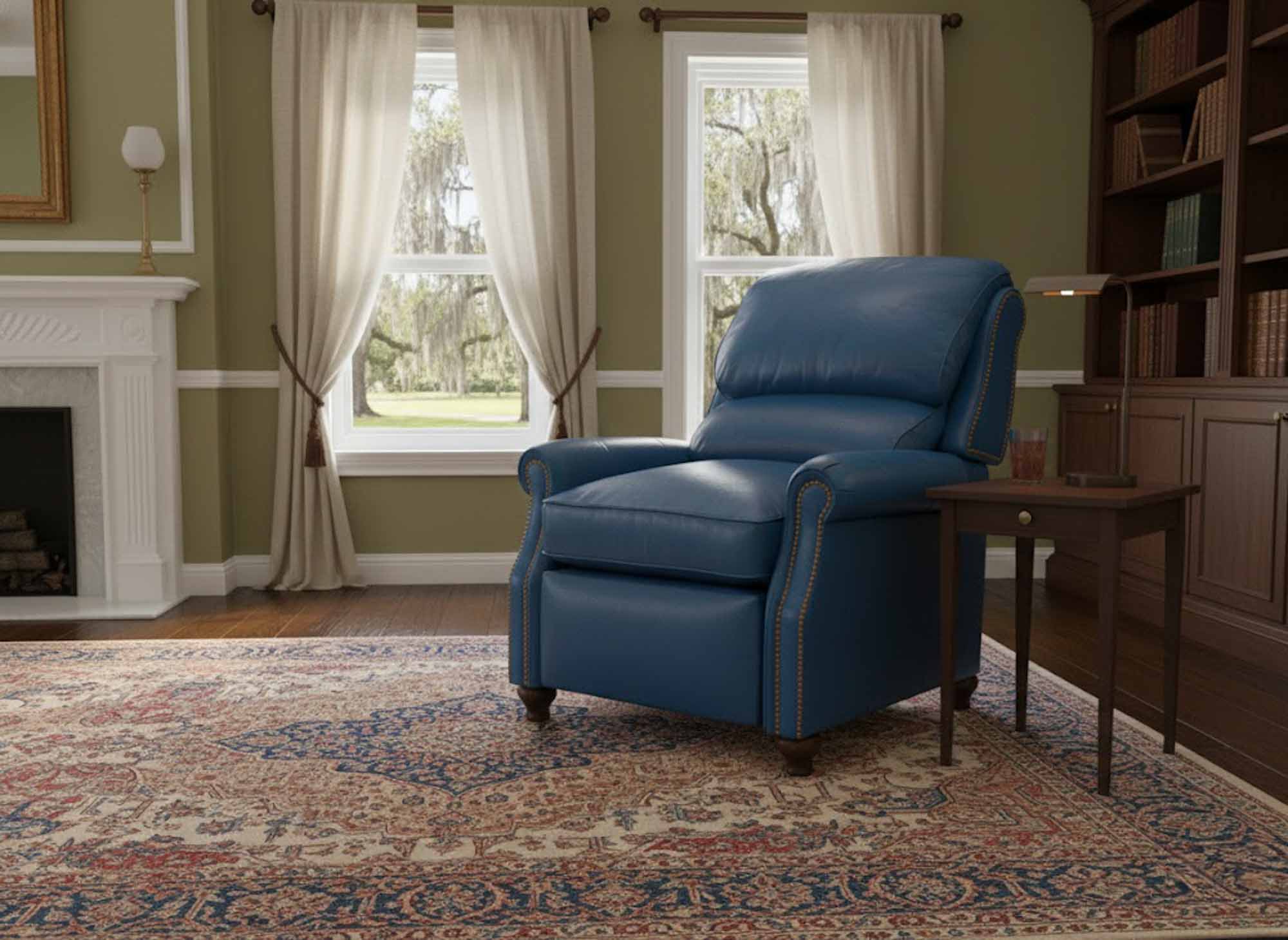 Alan Leather Recliner - Image 4