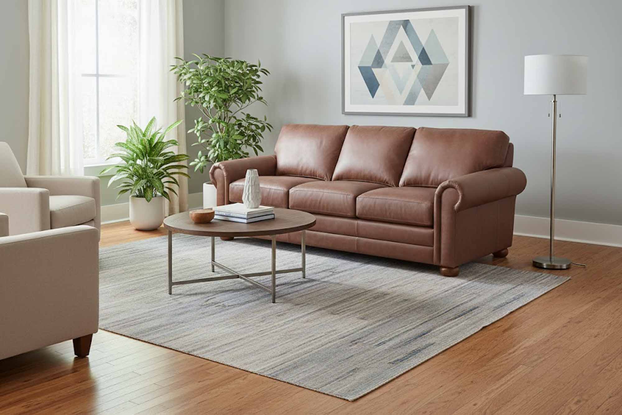 Alpharetta Leather Sofa - Image 3