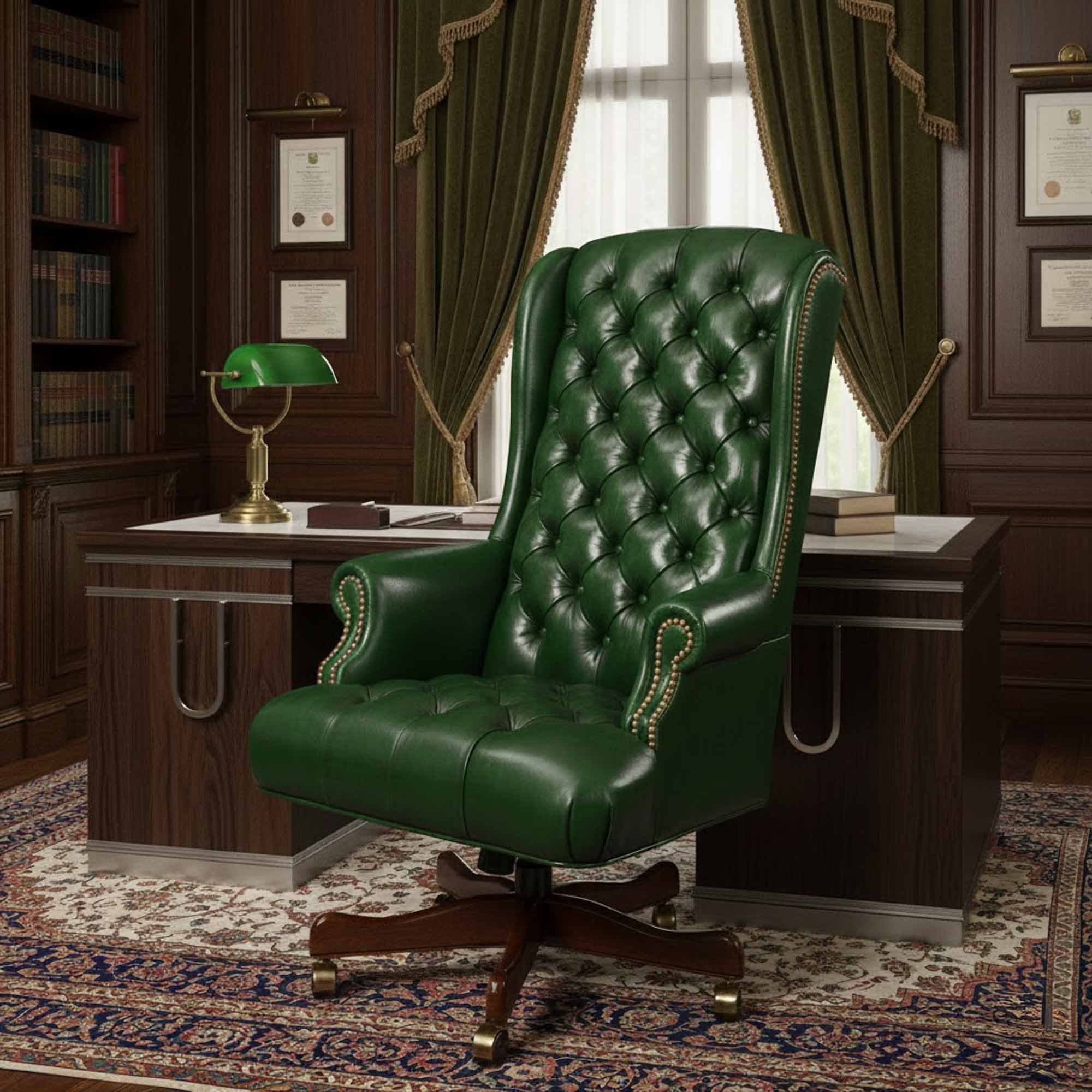 American Leather Executive Chair (Swivel Tilt) - Image 3