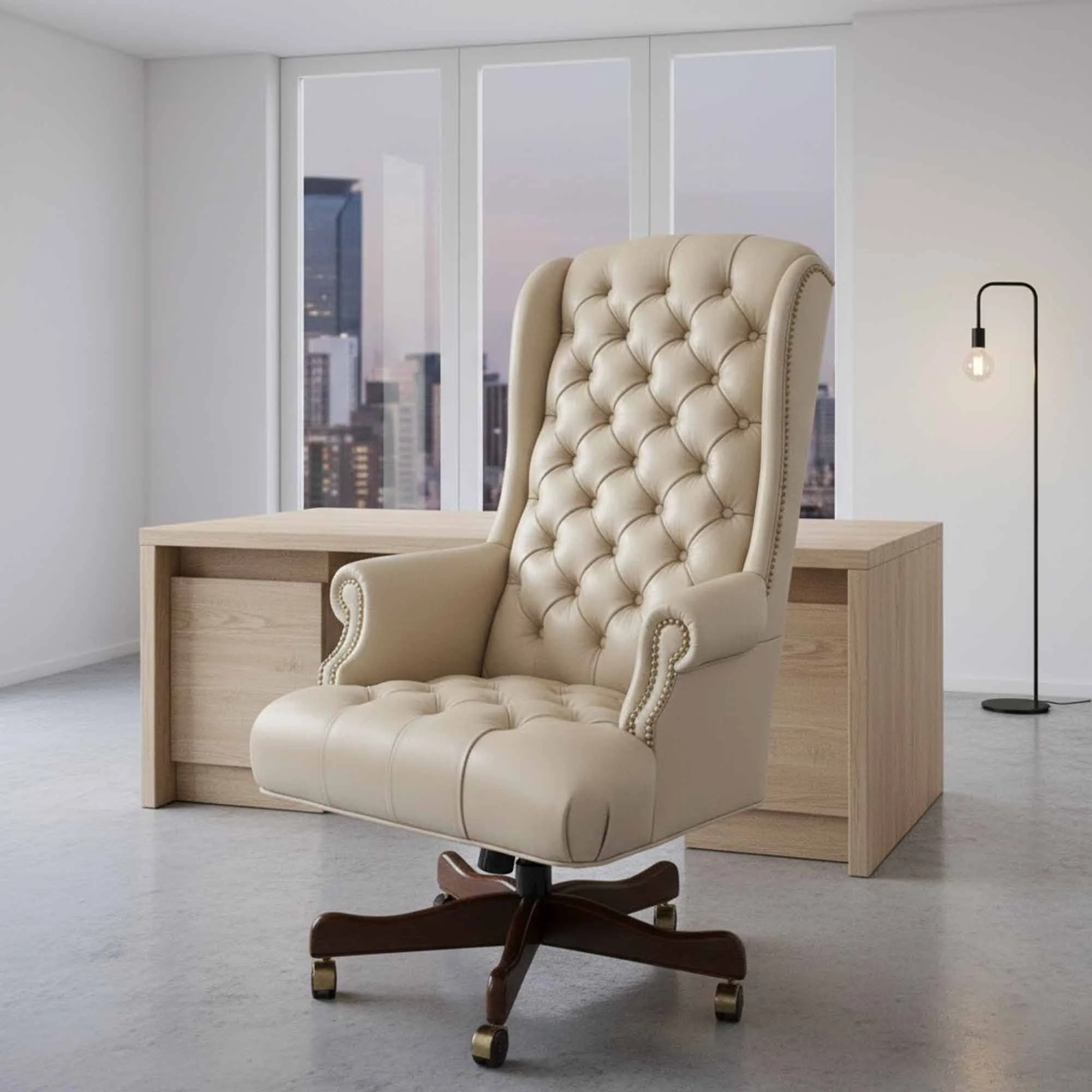 American Leather Executive Chair (Swivel Tilt) - Image 4