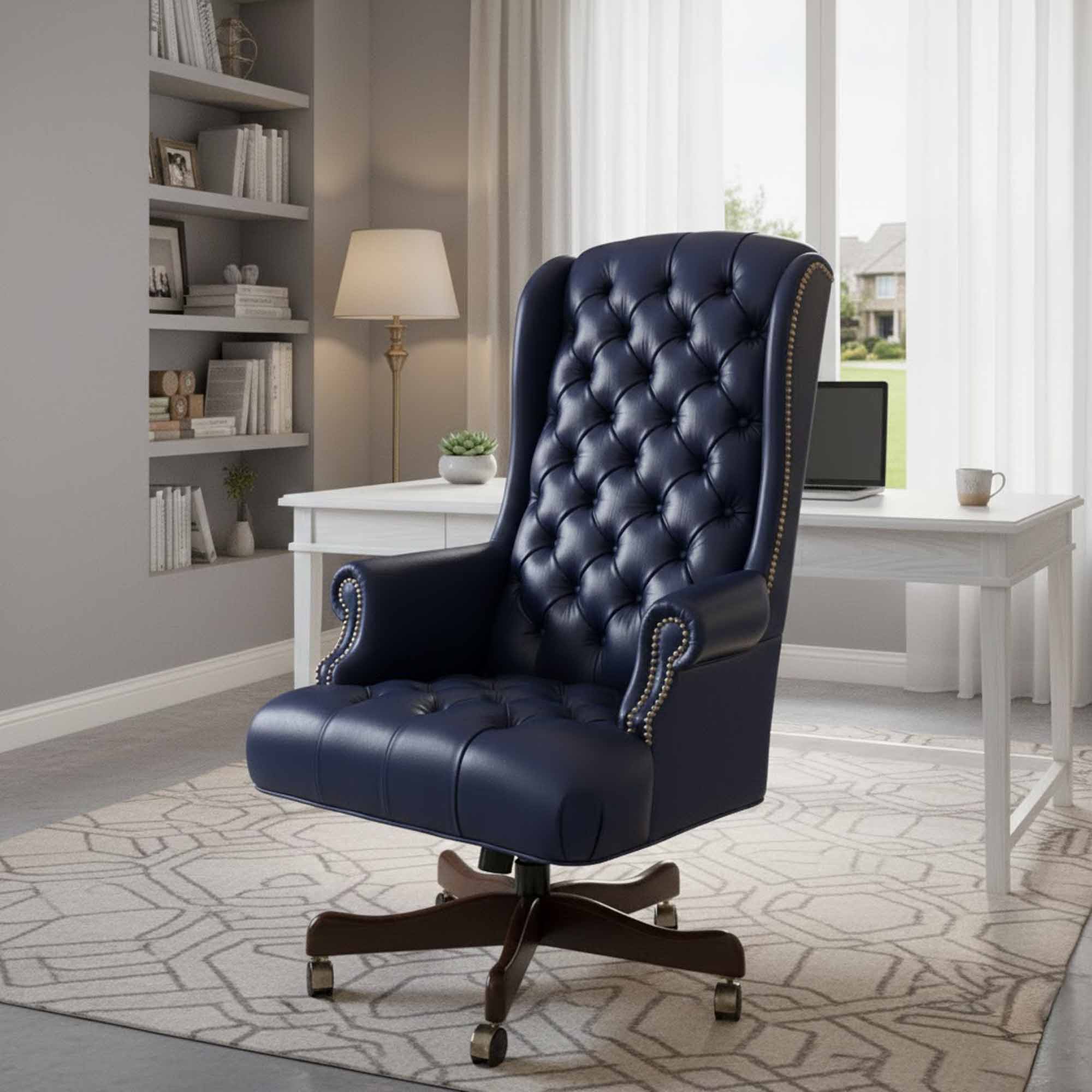 American Leather Executive Chair (Swivel Tilt) - Image 5