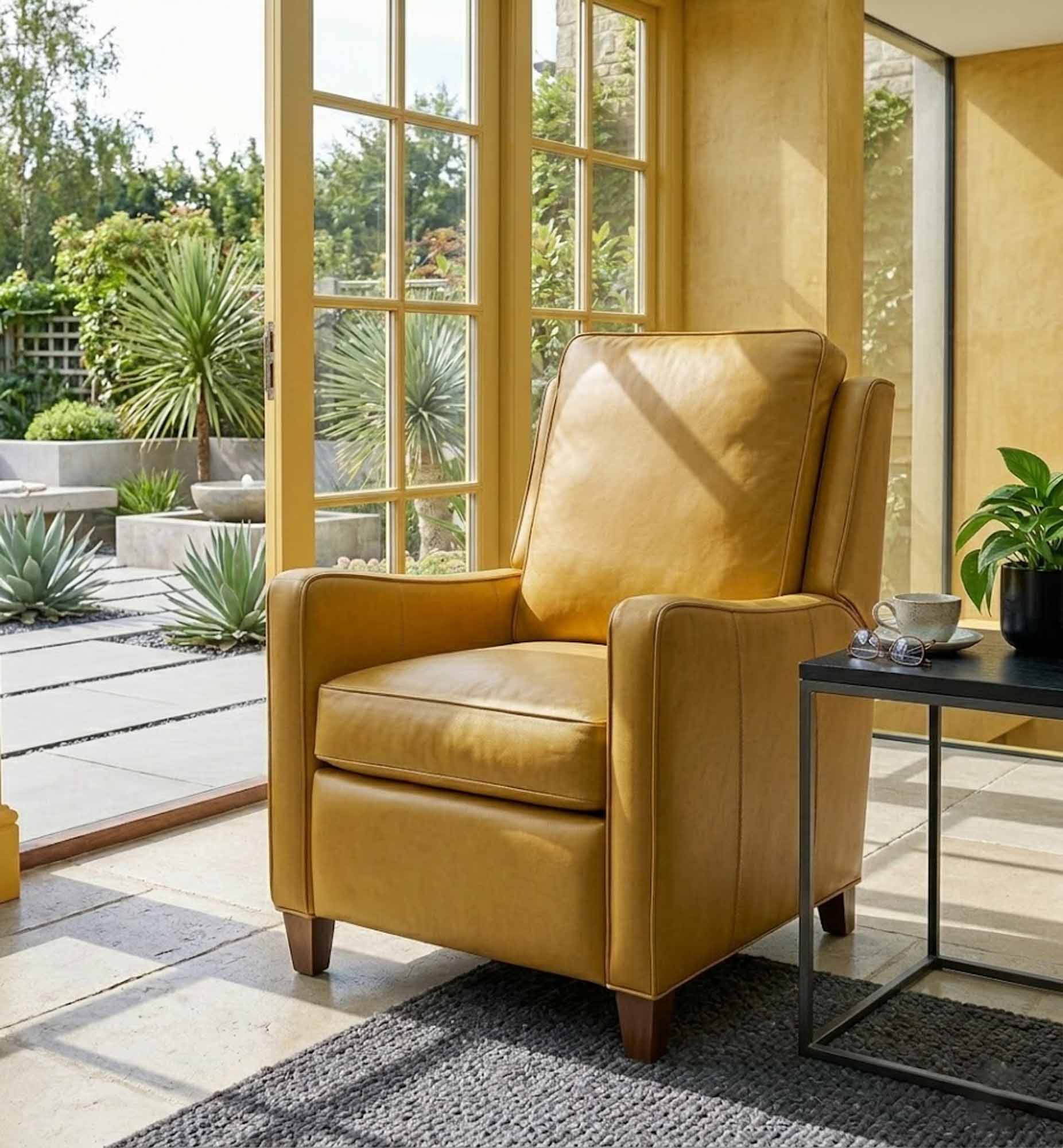 Ani Leather Recliner - Image 12