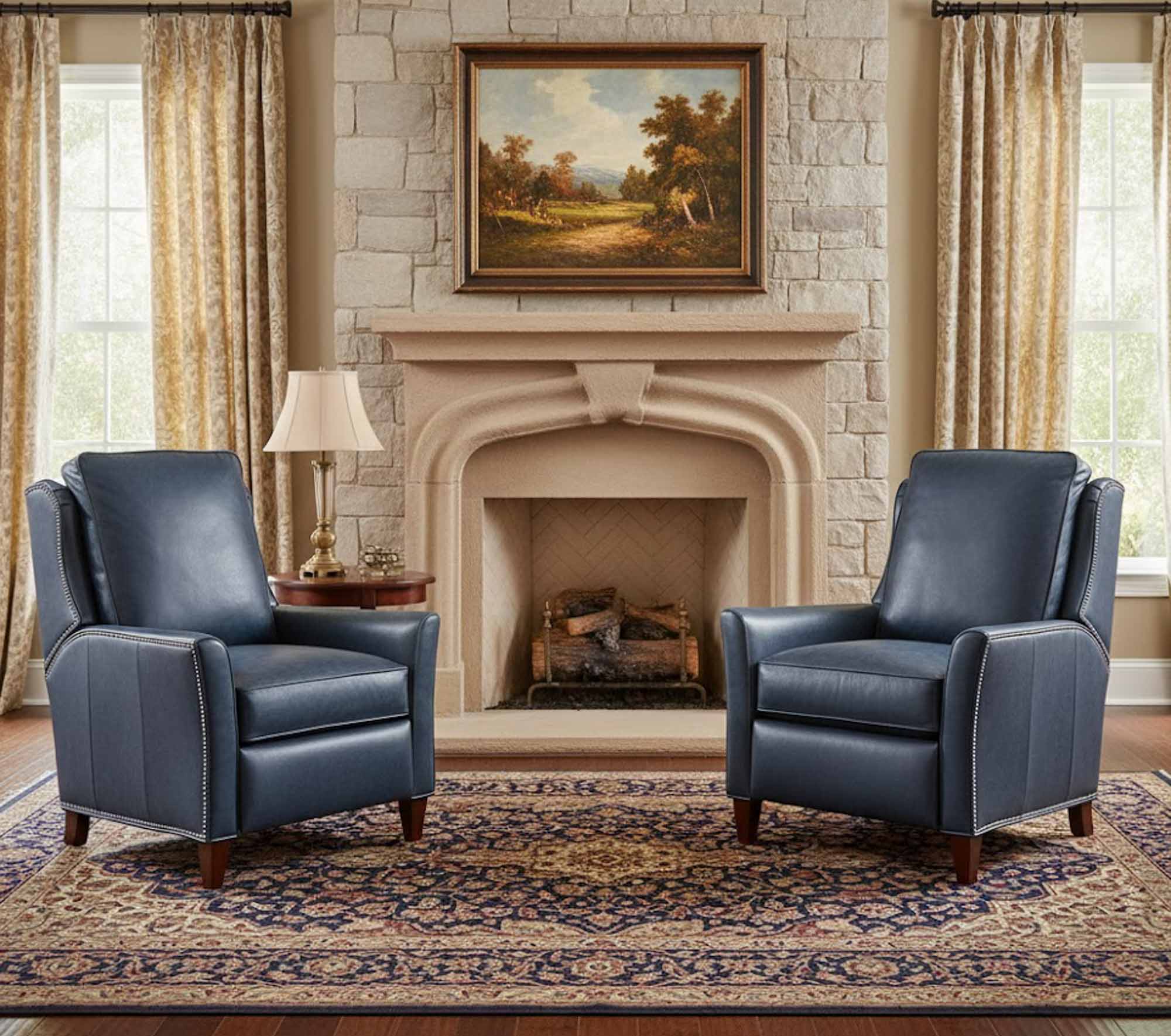 Tatum Leather Recliner - Image 7