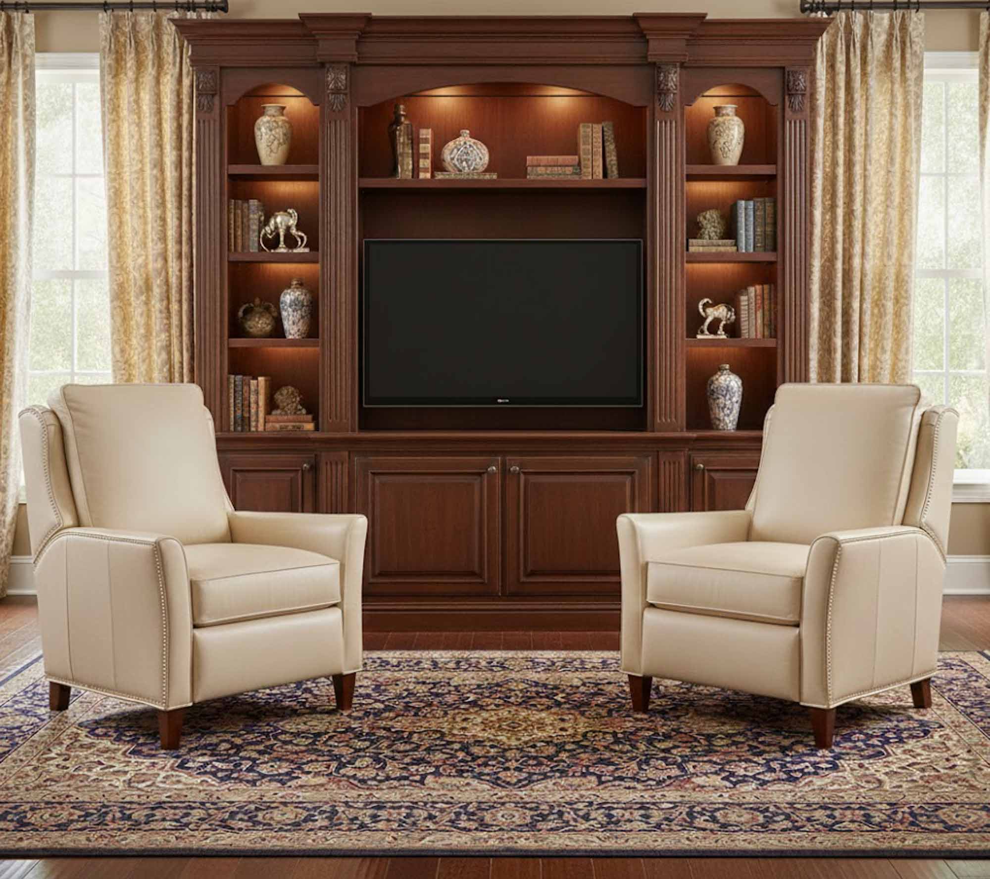 Tatum Leather Recliner - Image 8