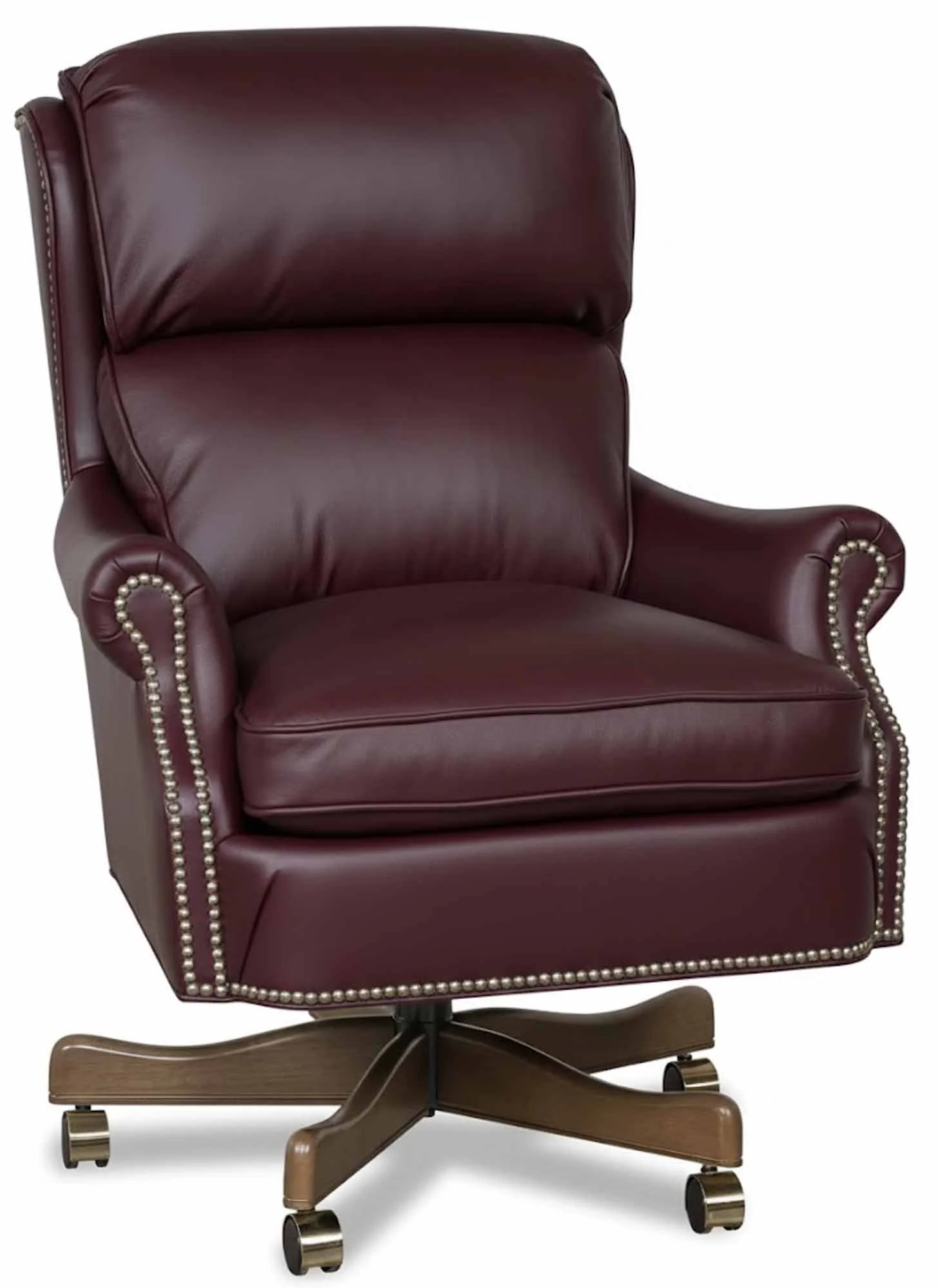 Anthony Leather Swivel Tilt Chair - Image 6