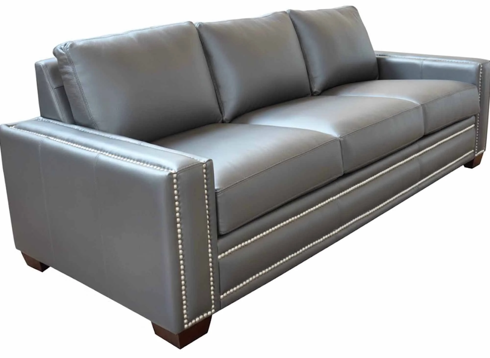 Ashton Leather Sofa - Image 4