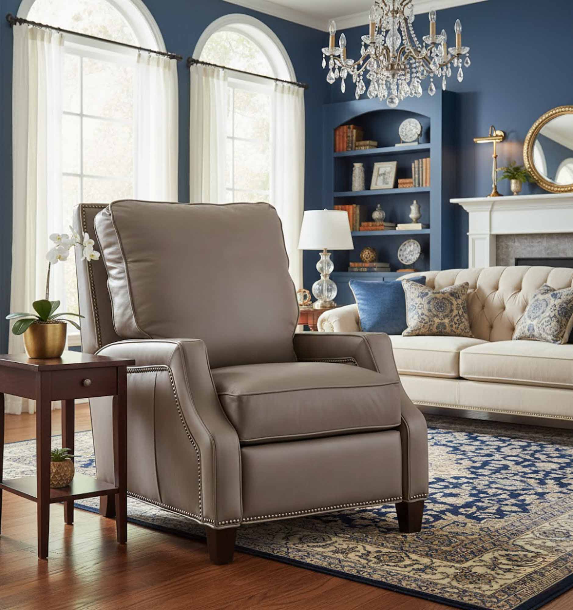 Aspen Lenado Leather Recliner - Image 5
