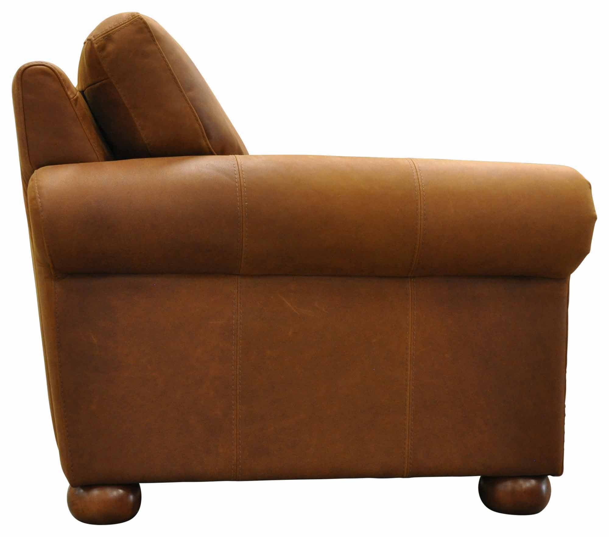 Athens Leather Sofa - Image 4