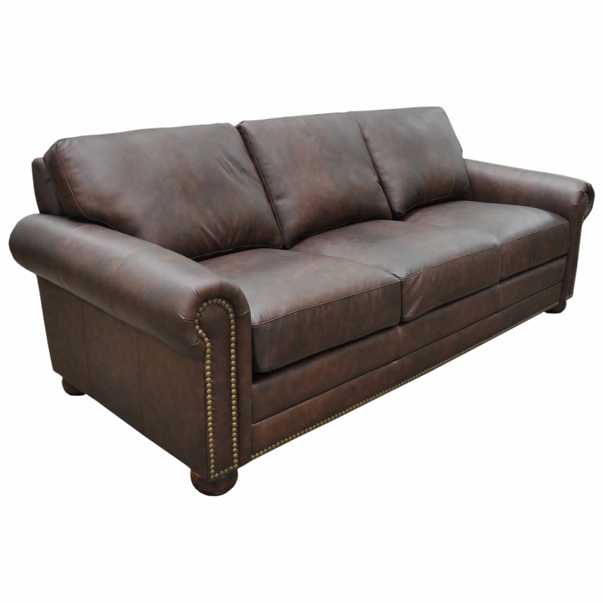 Athens Leather Sofa - Image 6