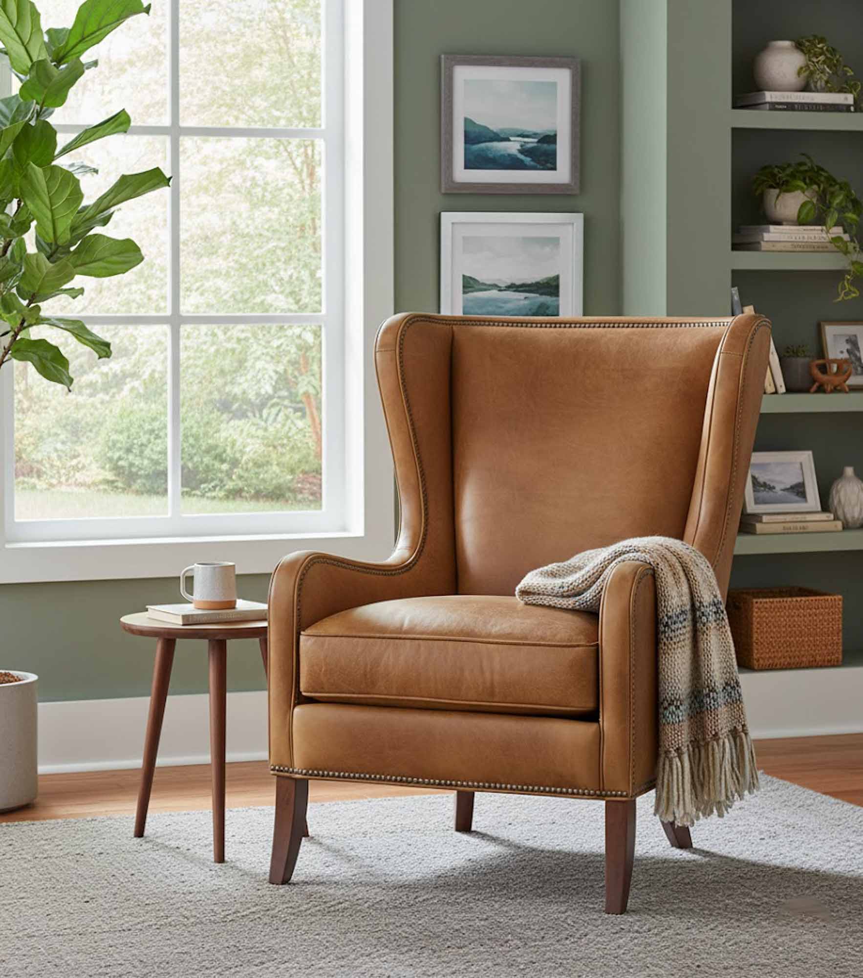 Aurora Leather Chair - Image 6