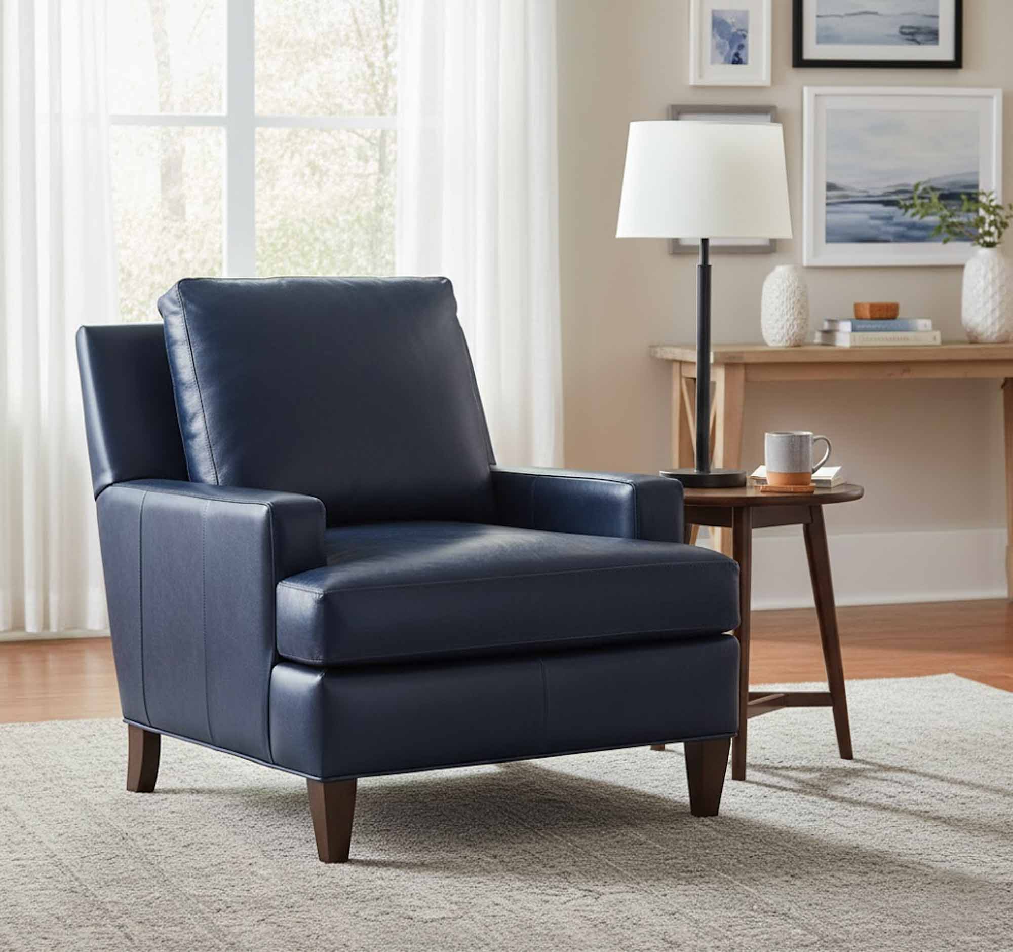 Barker Leather Chair - Image 13