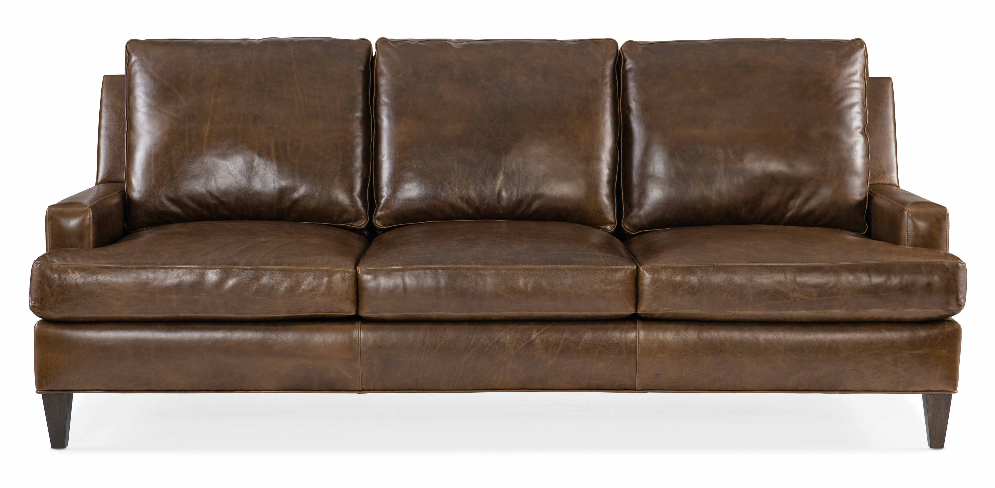 Barker Leather Sofa - Image 2