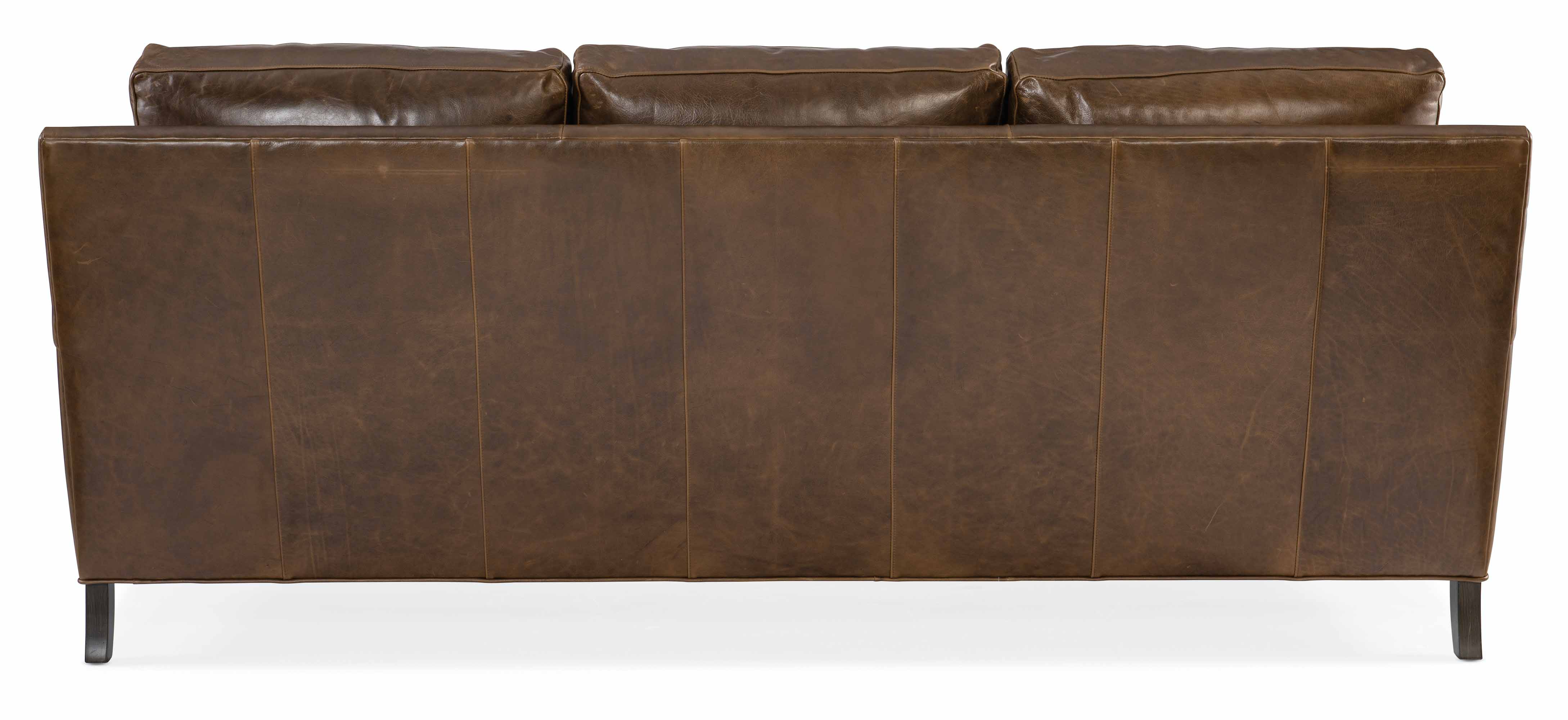 Barker Leather Sofa - Image 4