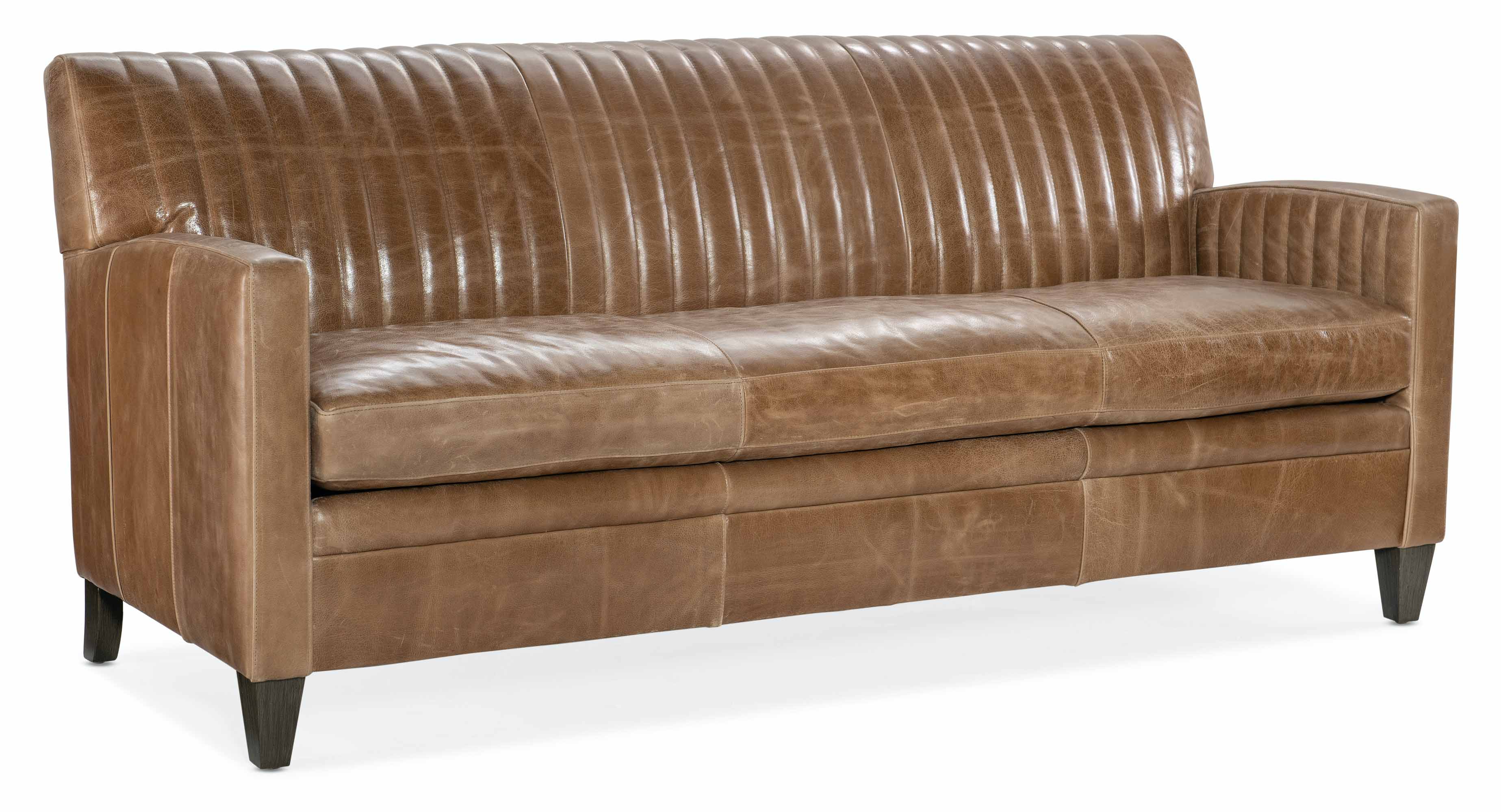 Barnabus Leather Sofa - Image 3