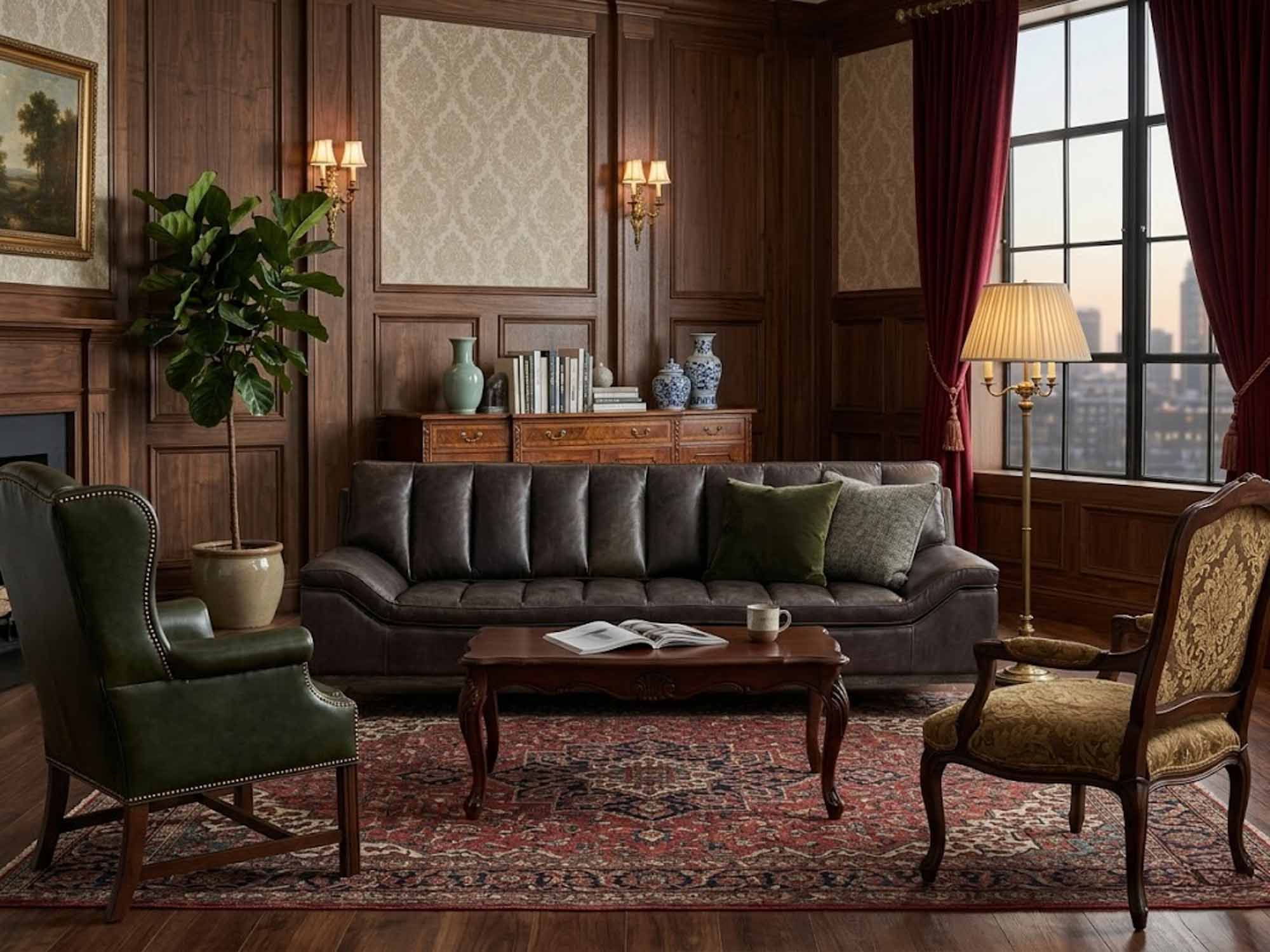 Becker Leather Sofa - Image 6
