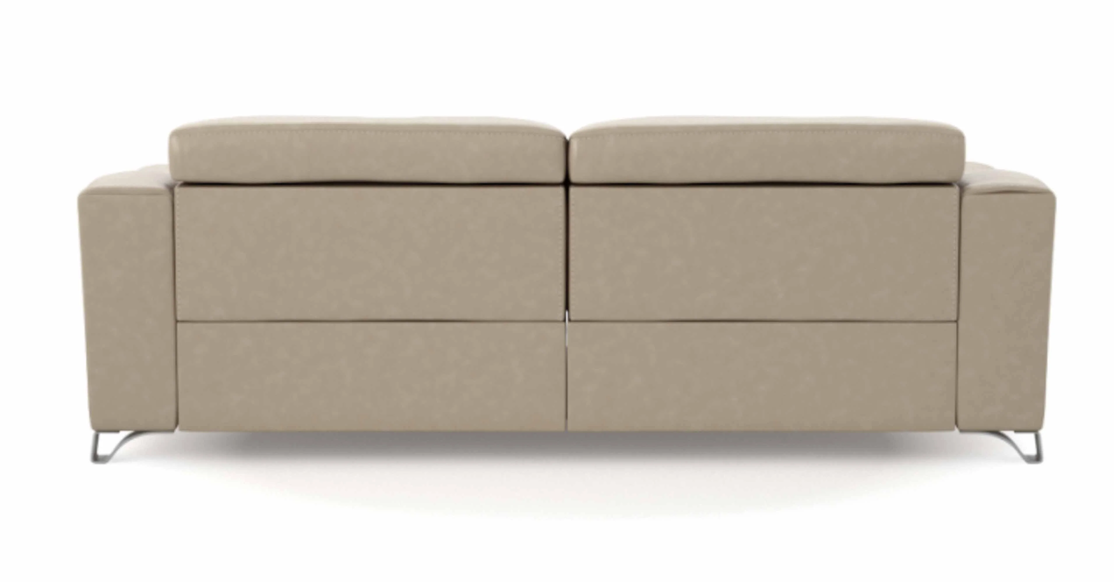 Bellini Leather 2 Cushion Power Reclining Sofa With Articulating Headrest - Image 3