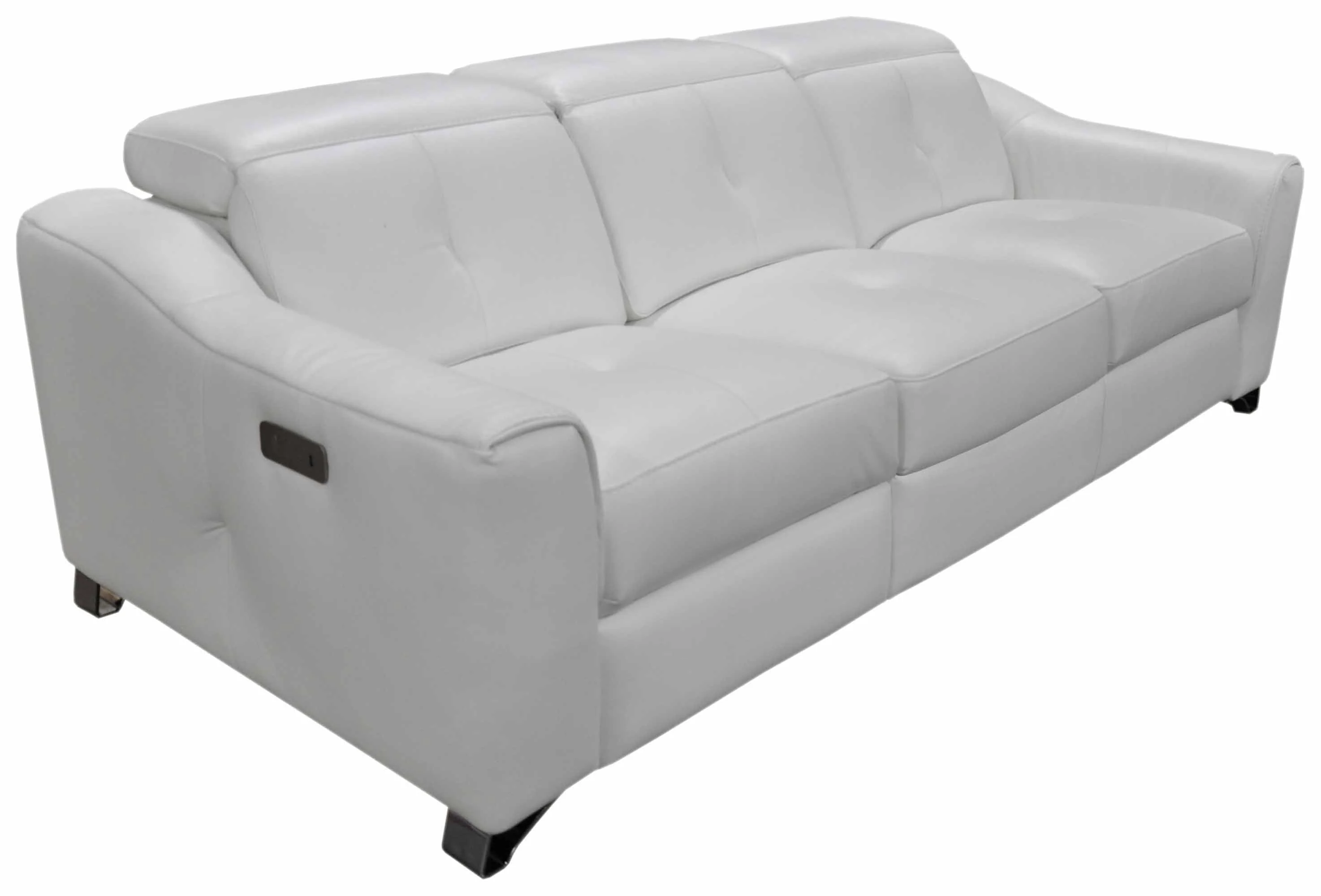 Bellini Leather Power Reclining Loveseat With Articulating Headrest - Image 6
