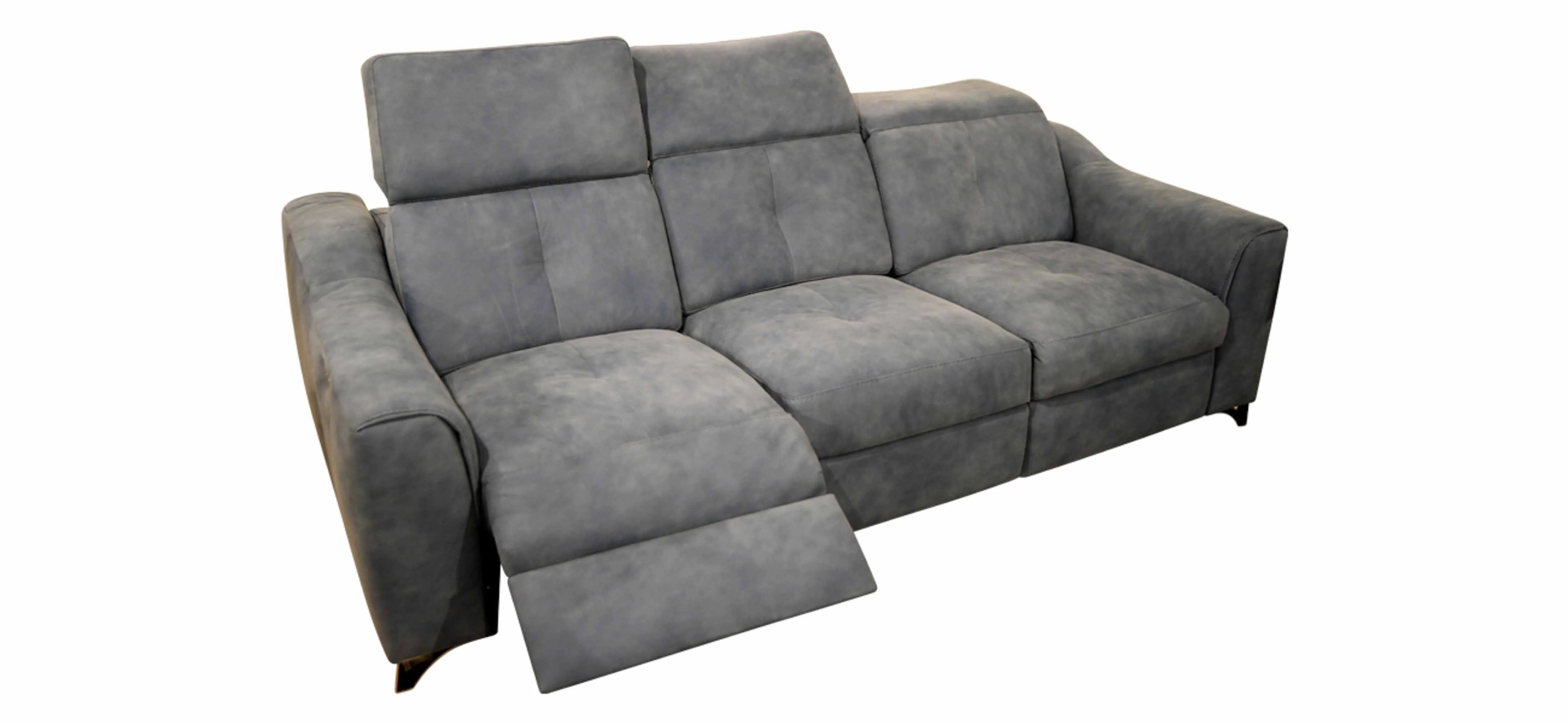 Bellini Leather Power Reclining Loveseat With Articulating Headrest - Image 8