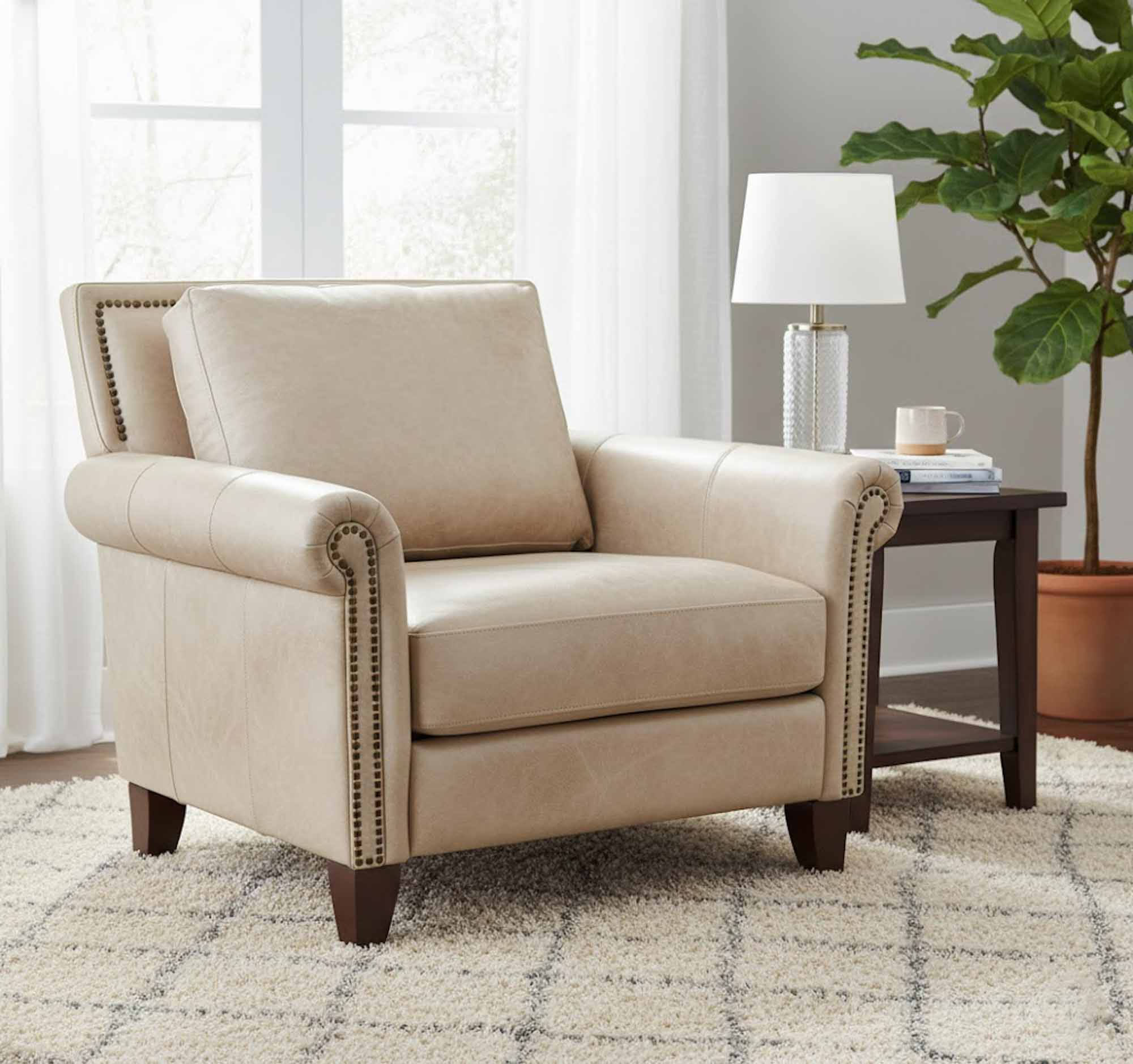 Benjamin Leather Chair - Image 3