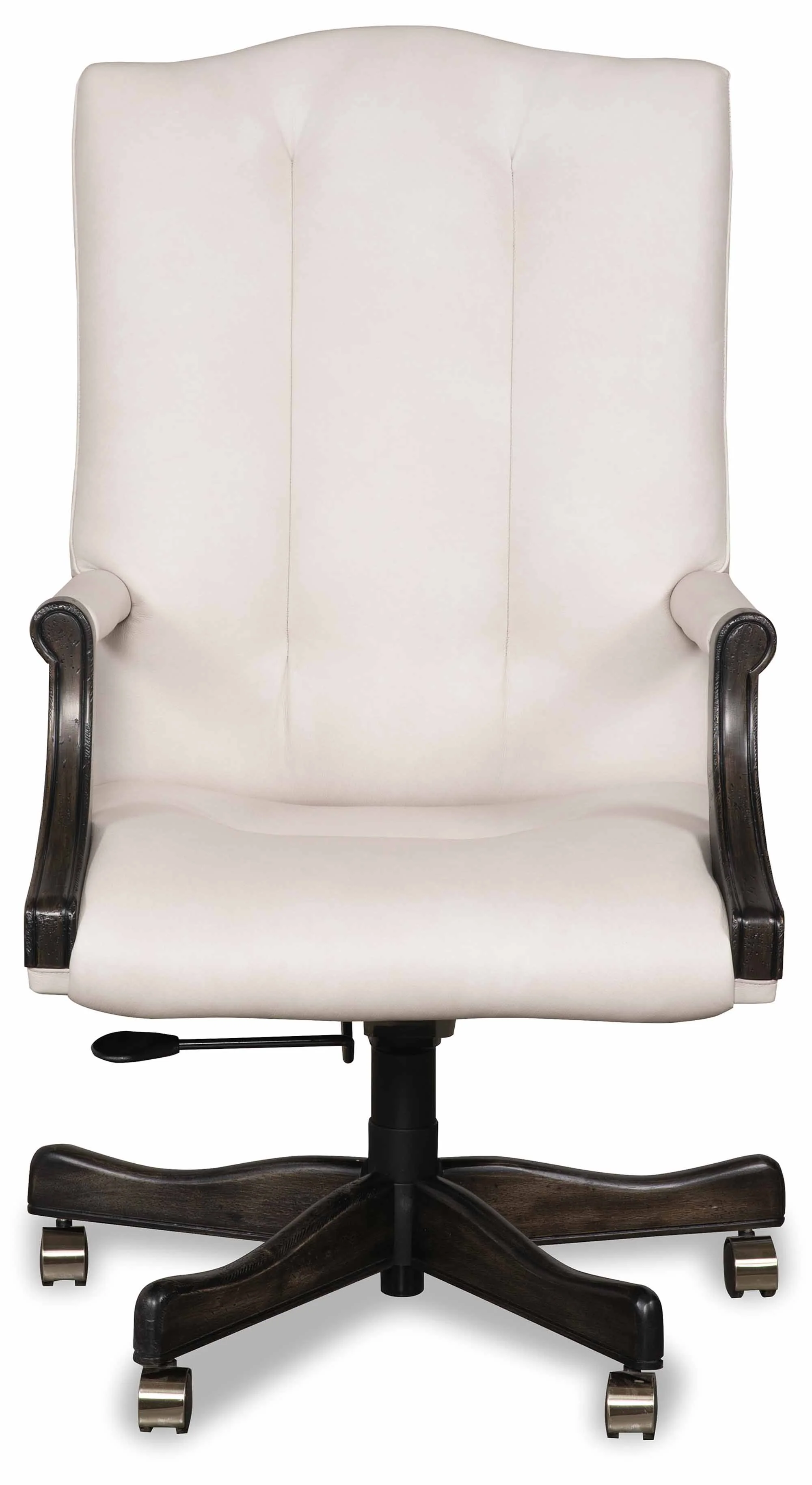 Blake Leather Swivel Tilt Chair - Image 2