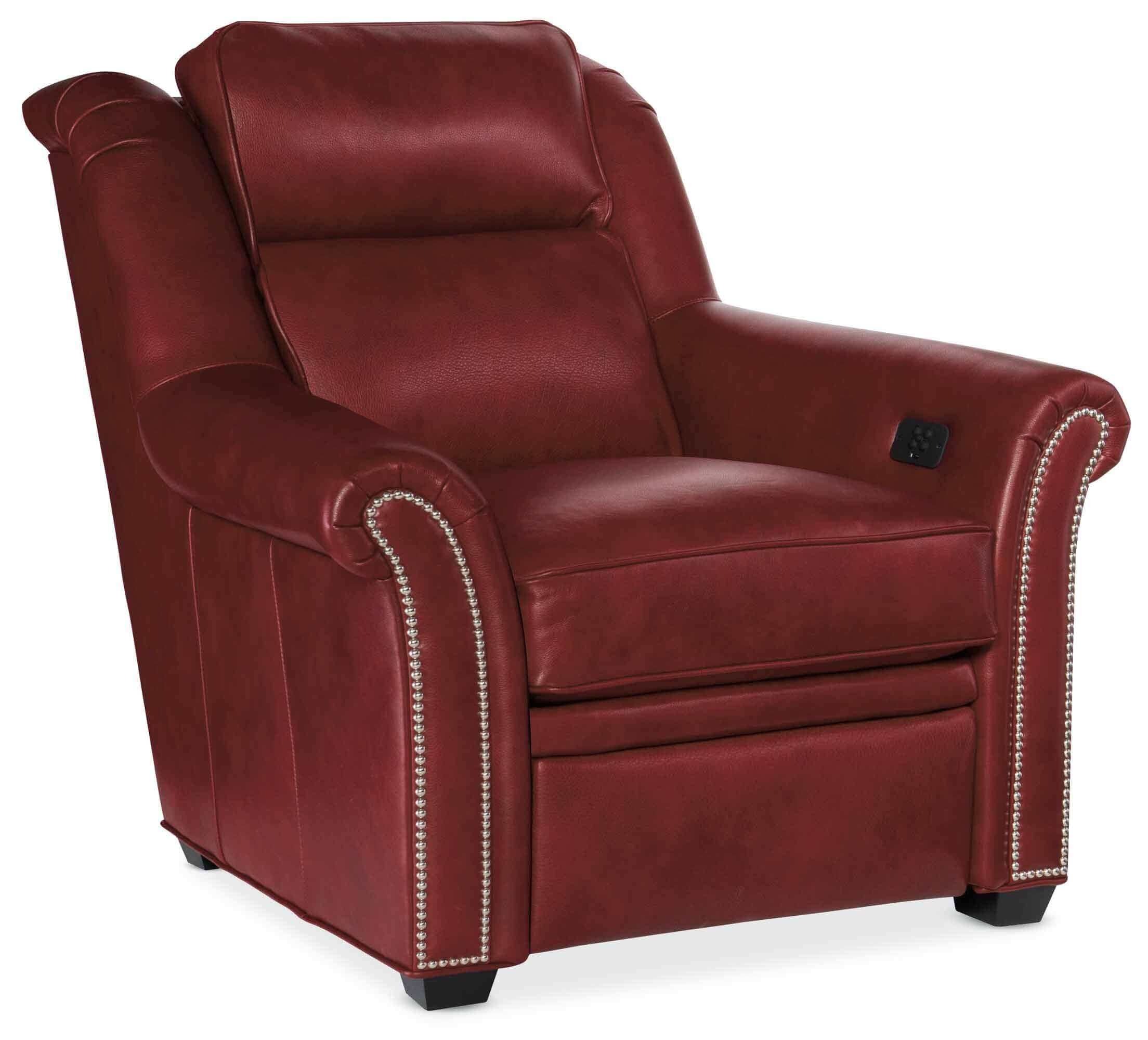 Bolton Leather Power Recliner With Articulating Headrest