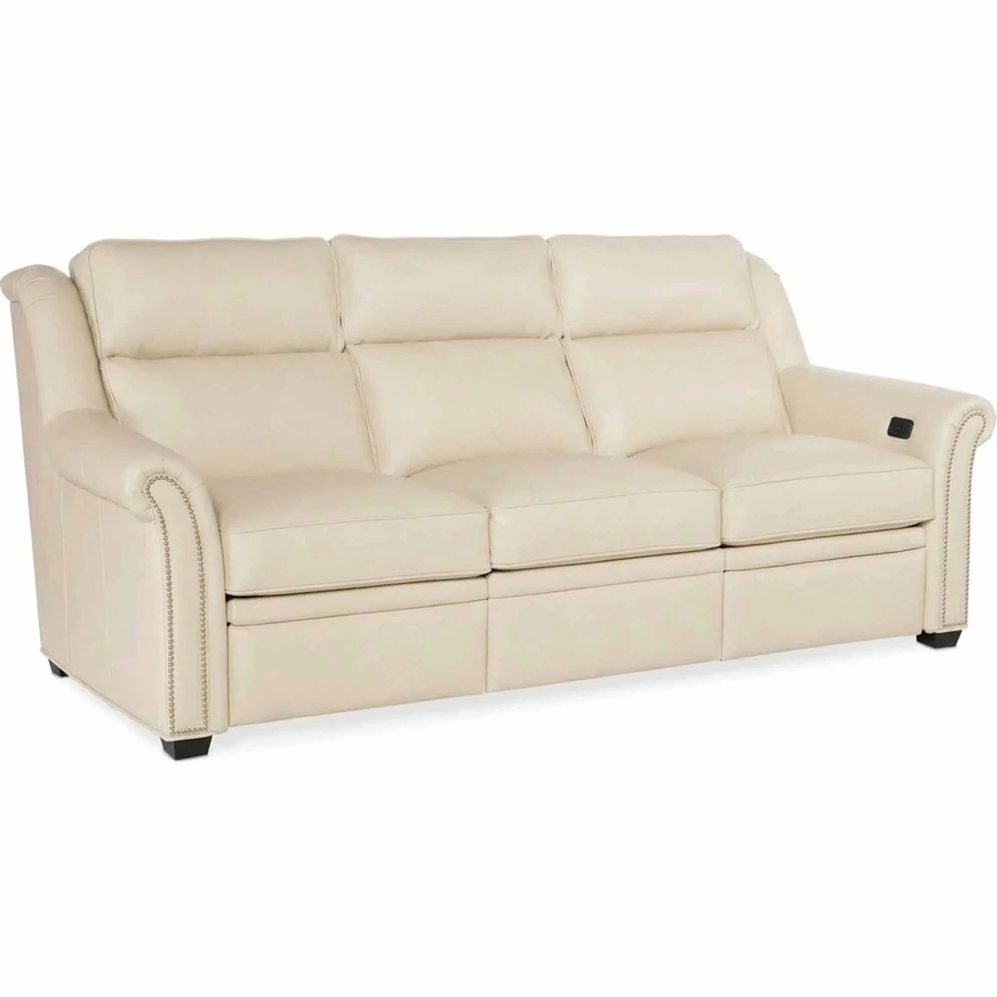 Bolton Leather Power Reclining Sofa With Articulating Headrest