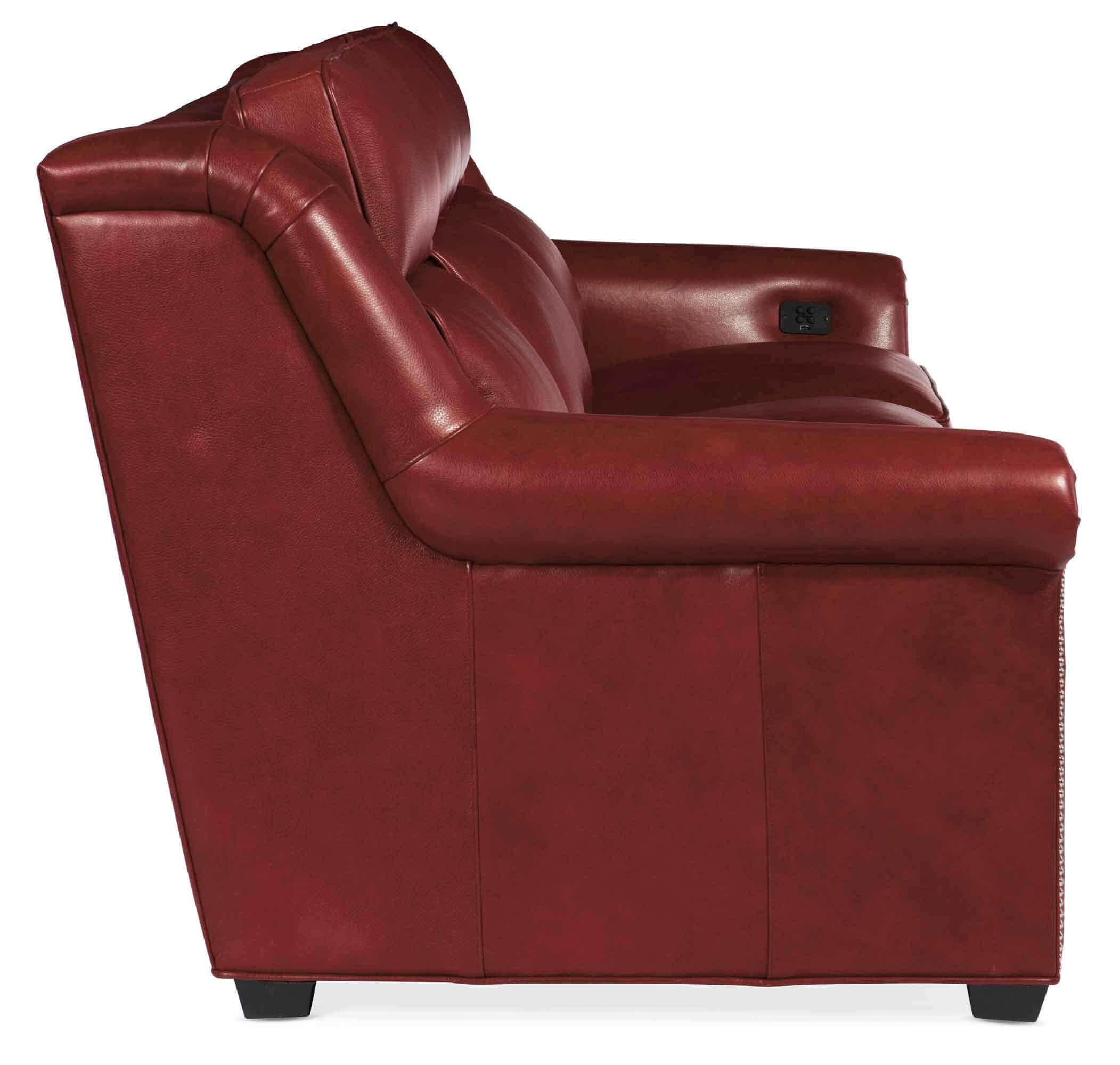 Bolton Leather Power Reclining Sofa With Articulating Headrest - Image 4