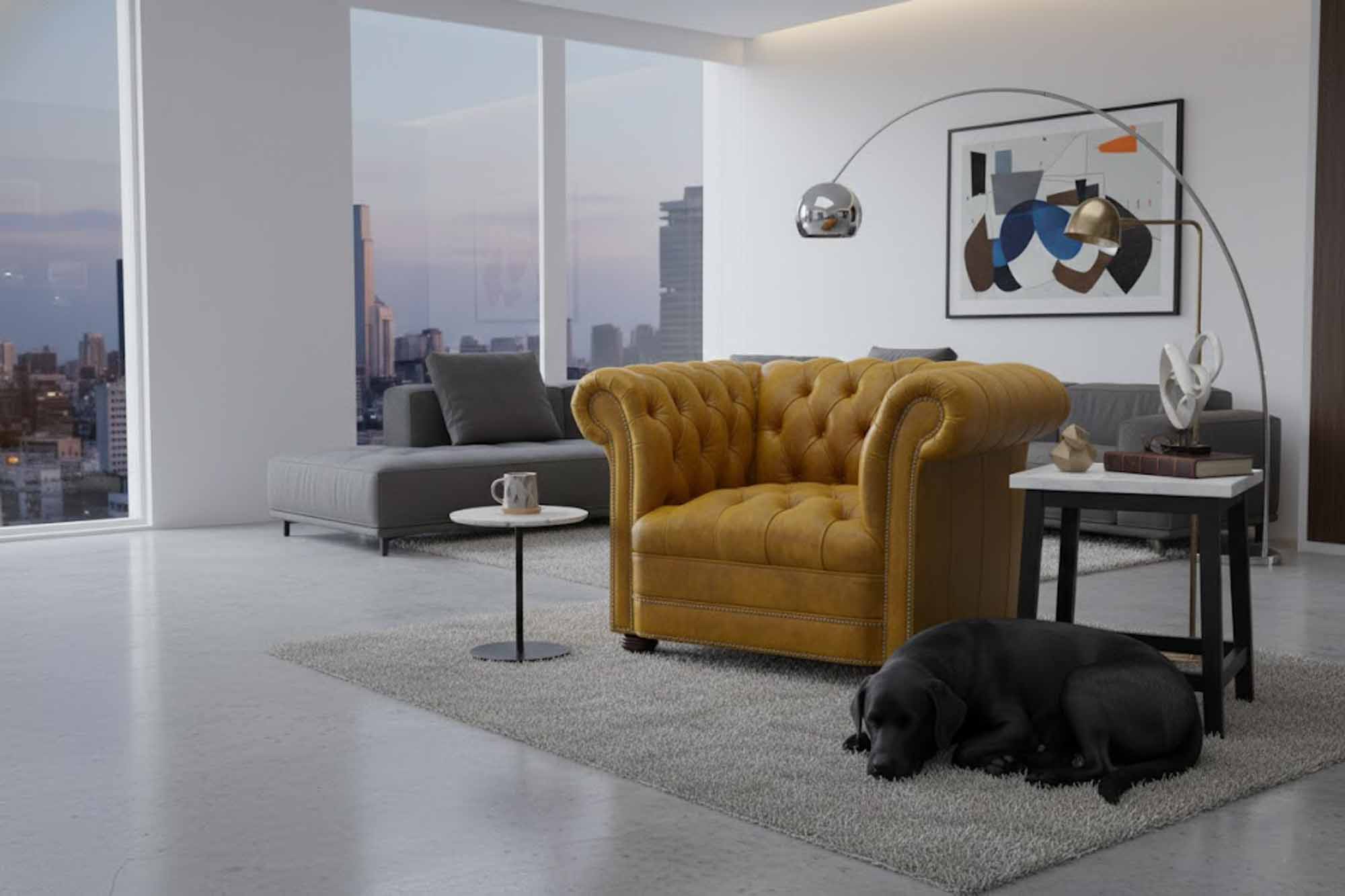 Bonnie Leather Chair - Image 3