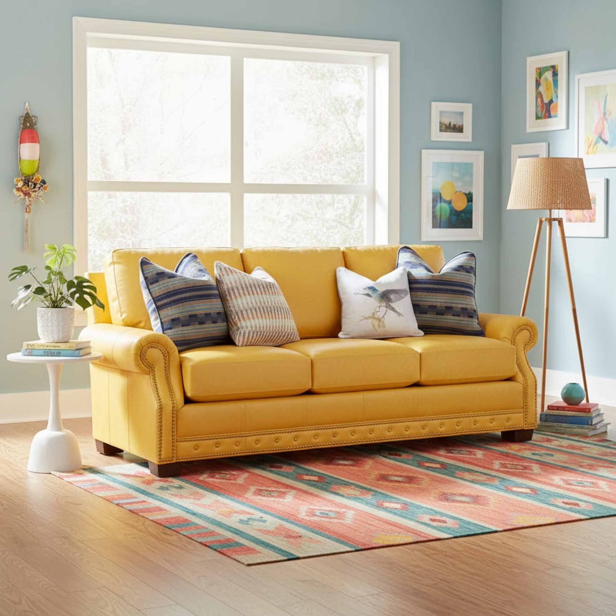 Braxton Leather Sofa - Image 5
