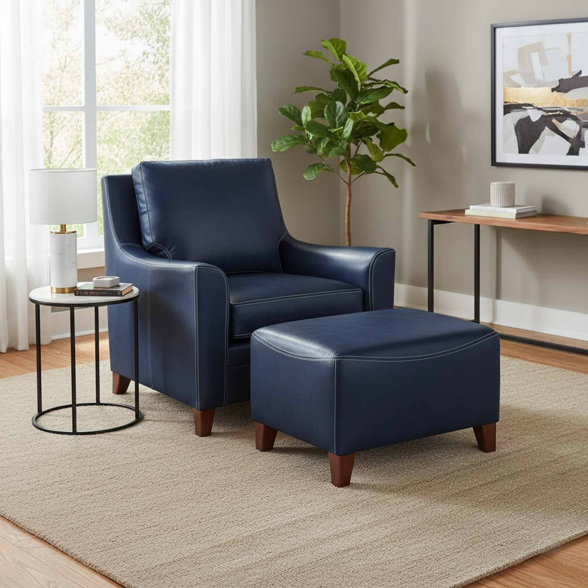 Breckenridge Leather Chair - Image 6