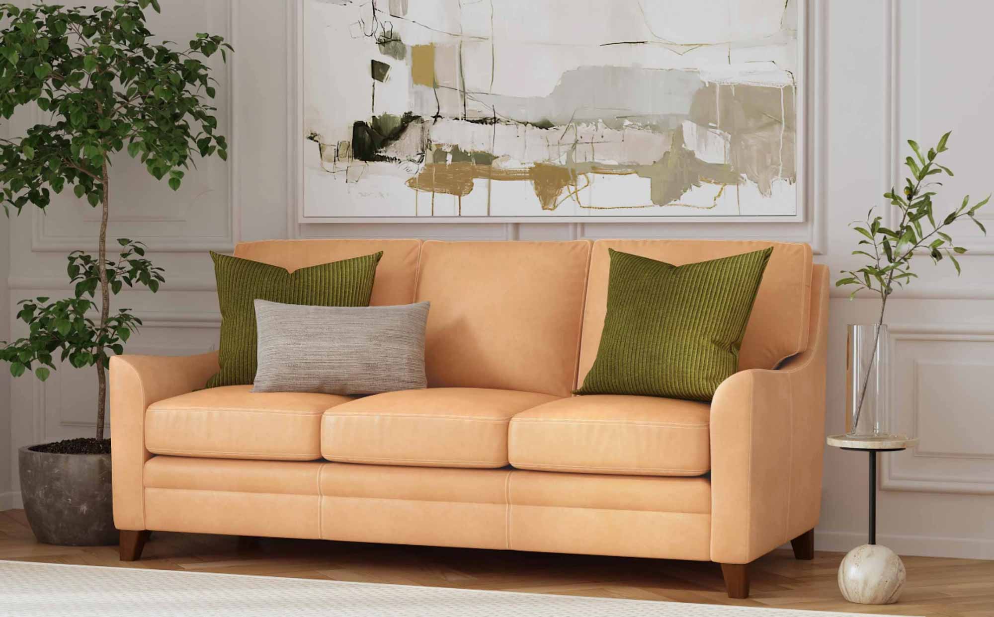 Breckenridge Leather Loveseat - Image 2