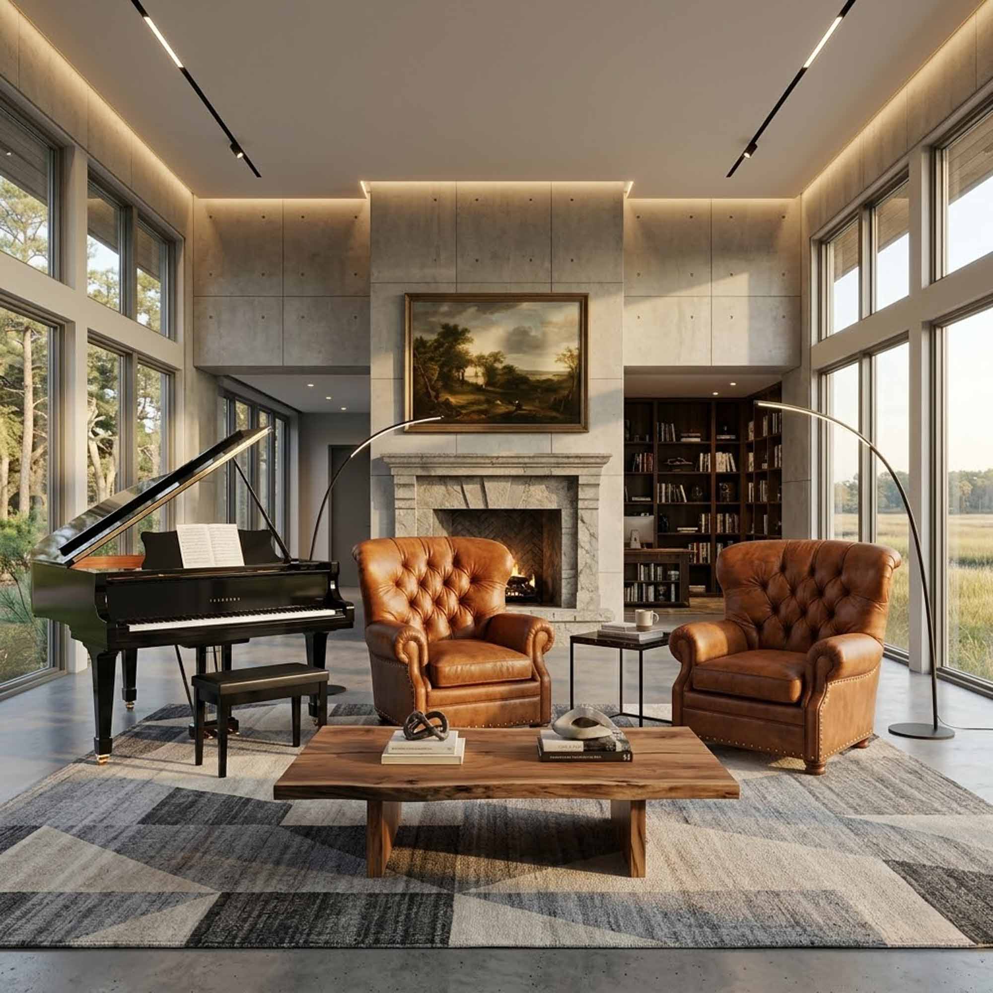 Britannia Leather Chair - Image 9