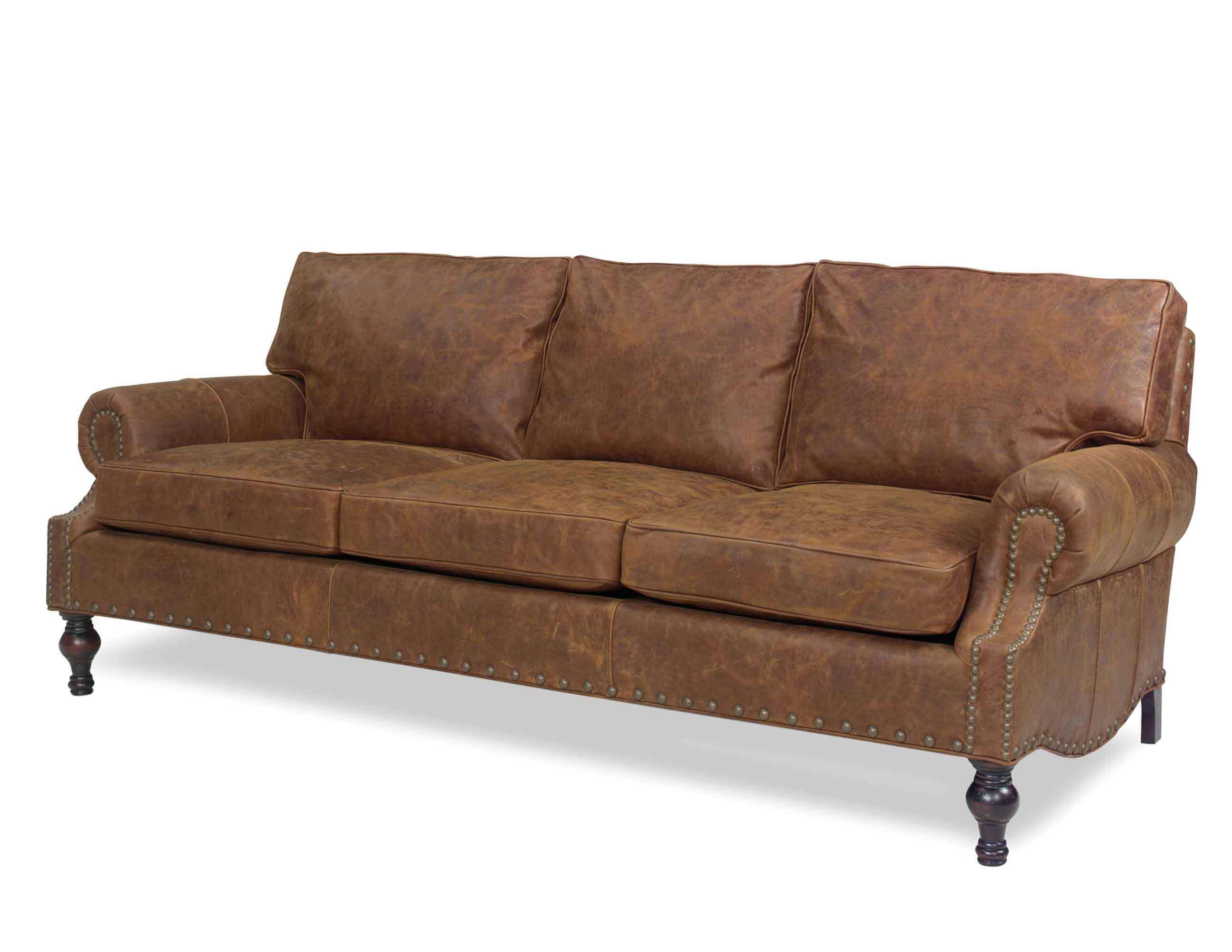 Bronson Leather Sofa - Image 4