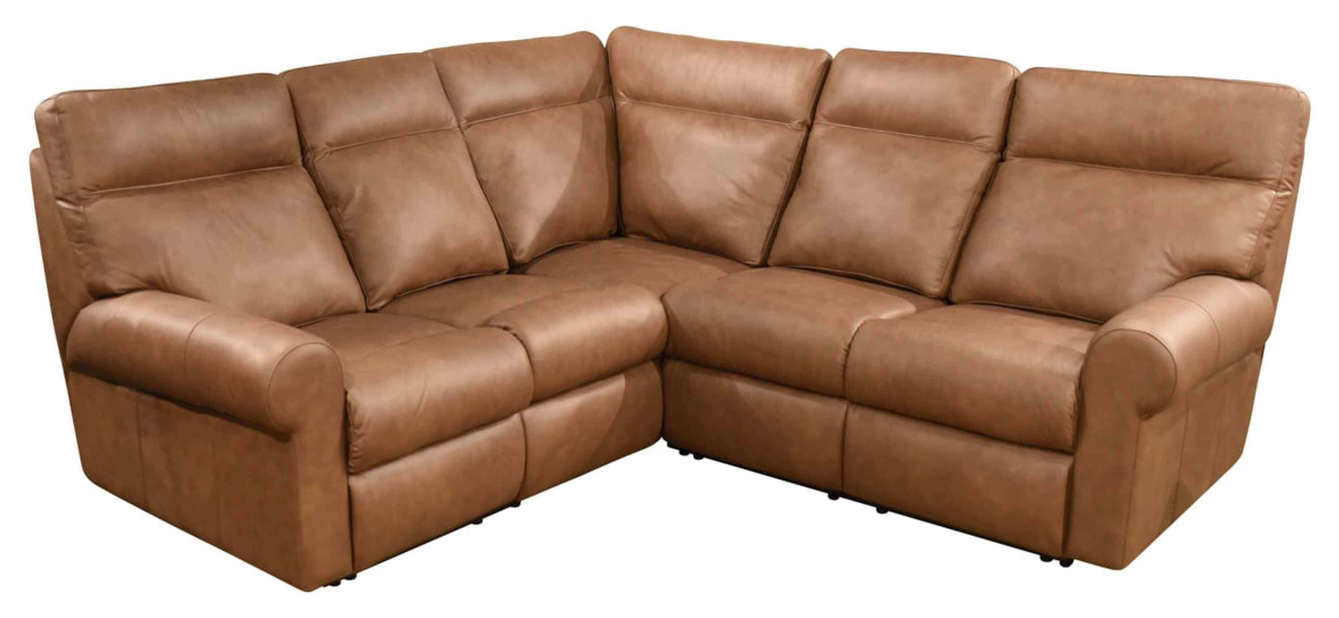 Brookhurst Leather Reclining Sectional