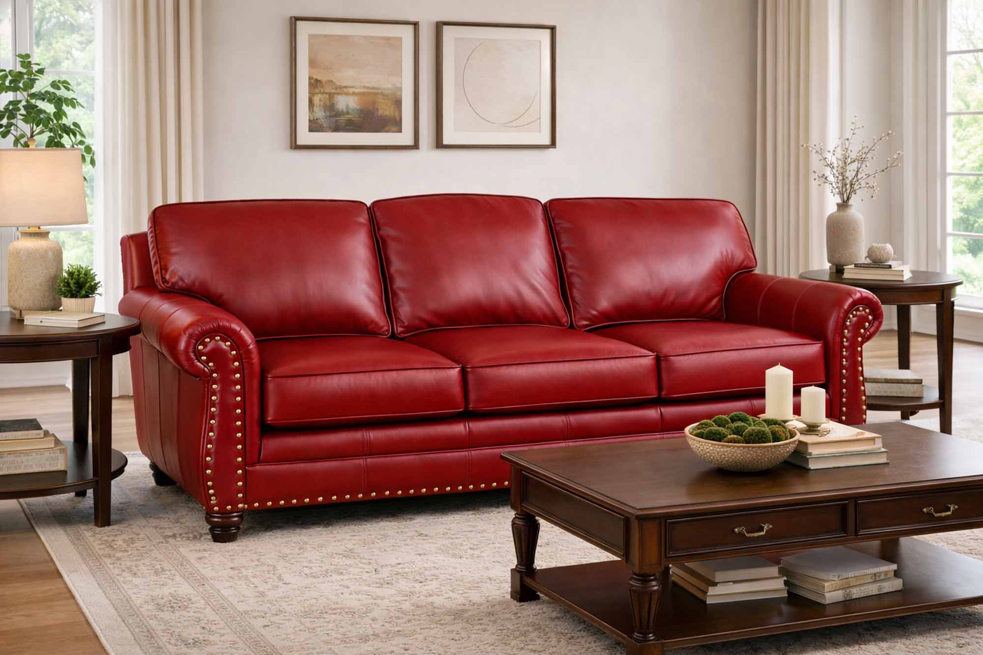 Brynn Leather Sofa - Image 7