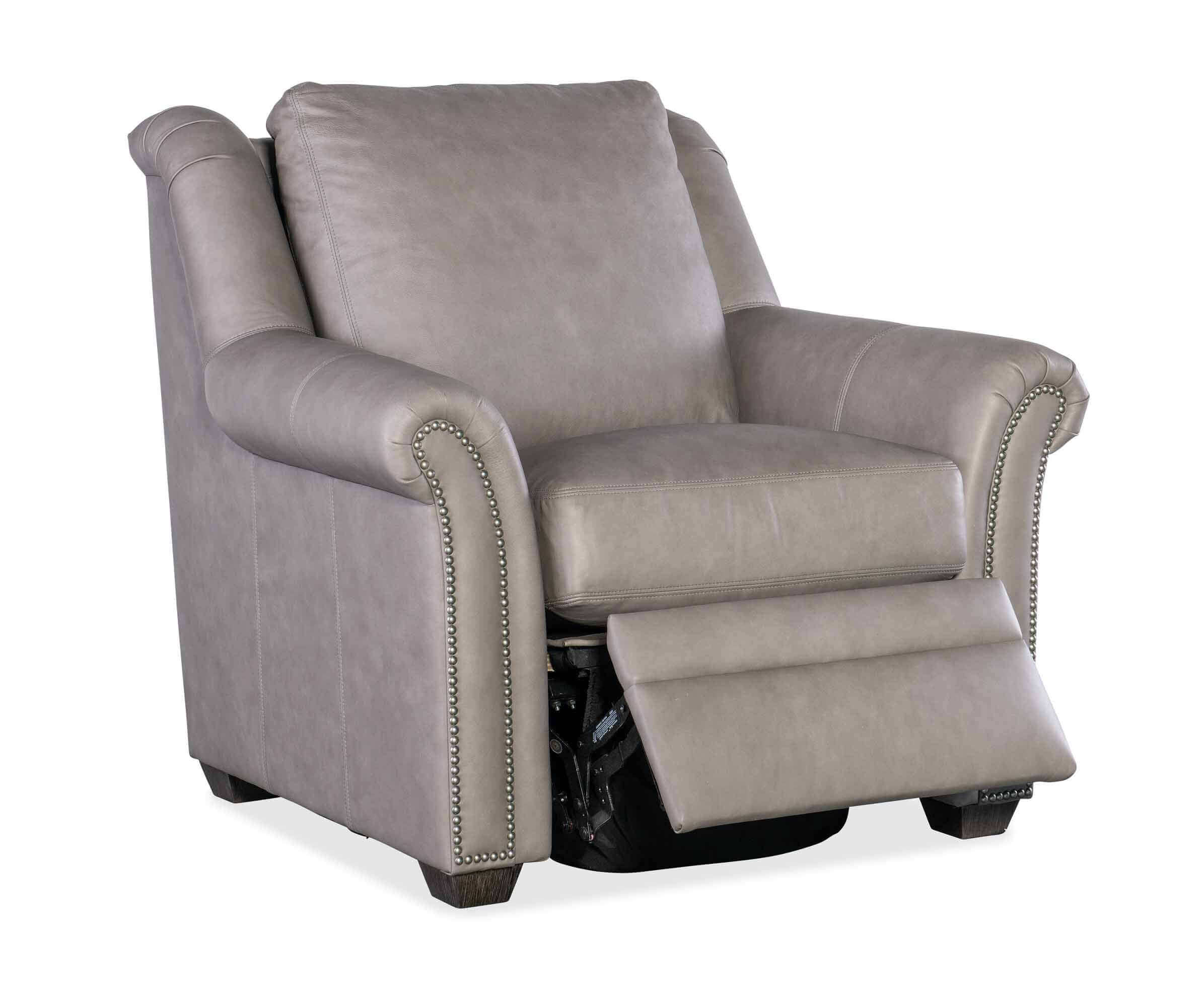 Burke Leather Power Recliner - Image 5