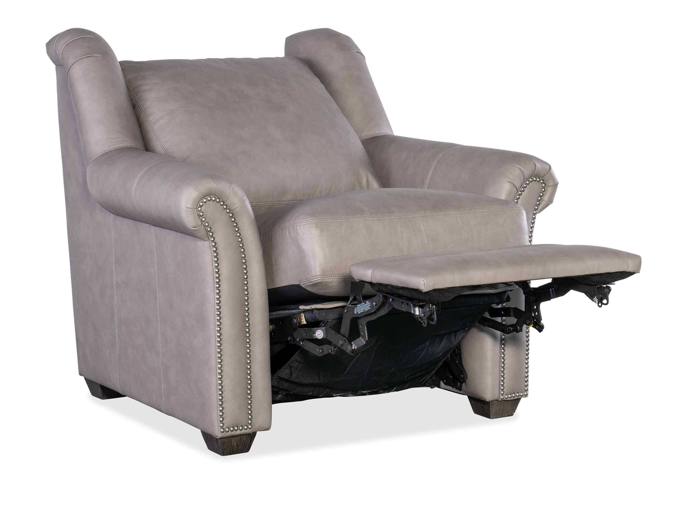 Burke Leather Power Recliner - Image 6