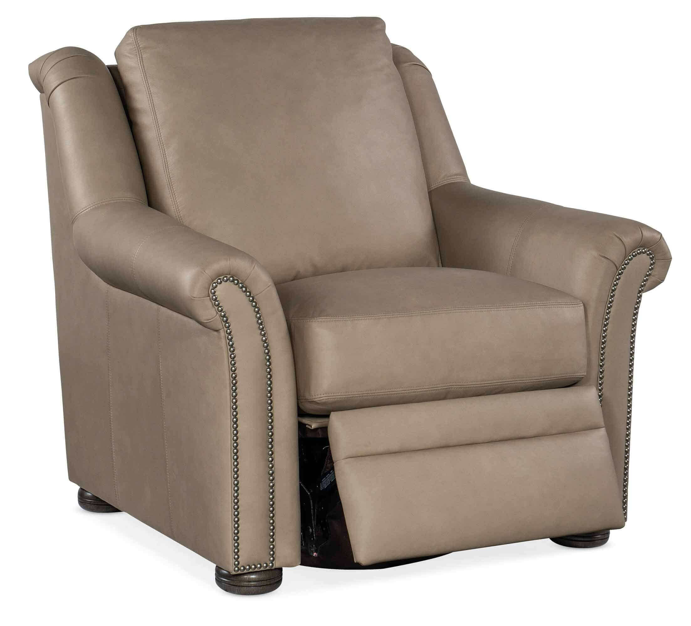 Burke Leather Power Recliner - Image 8