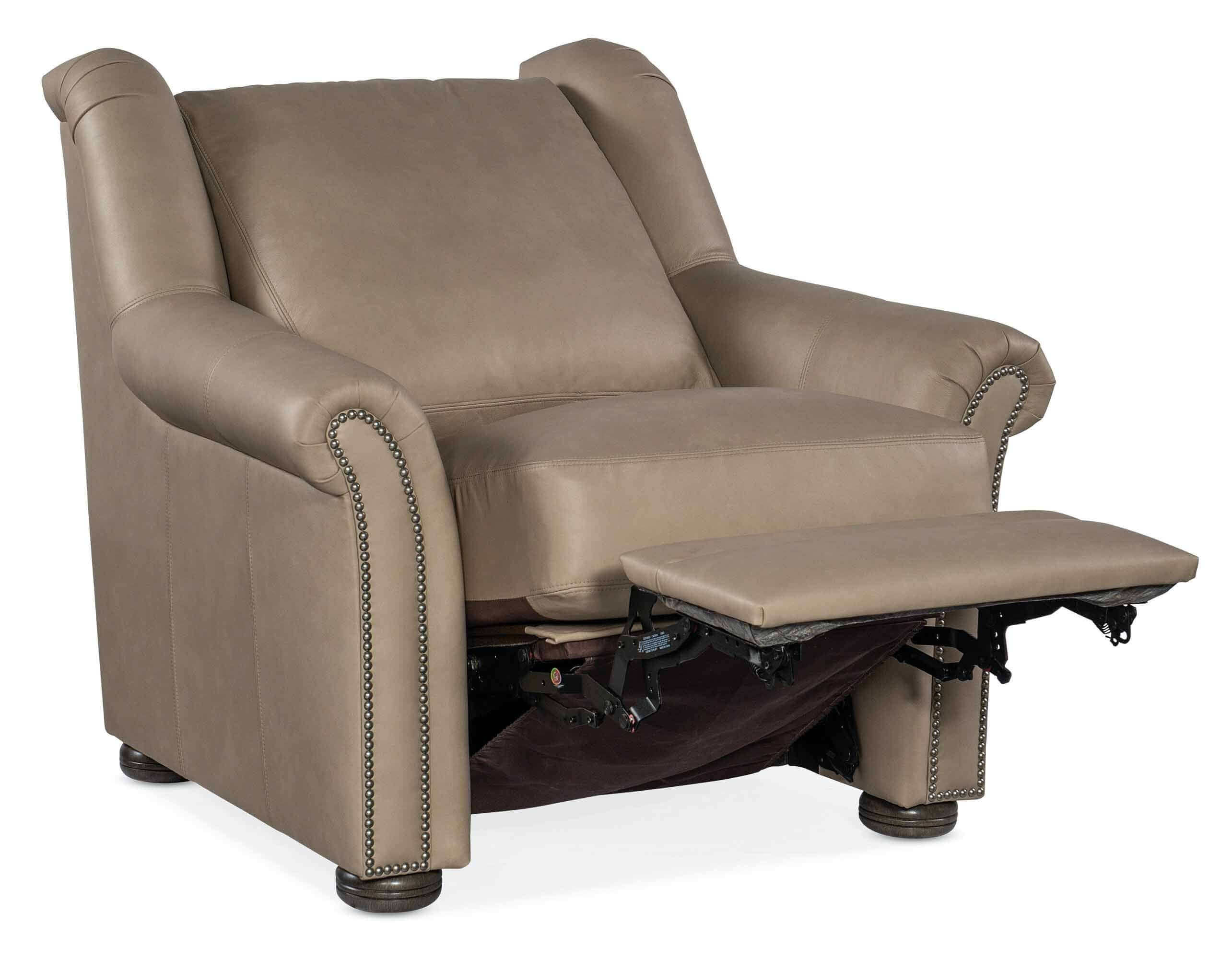 Burke Leather Power Recliner - Image 9