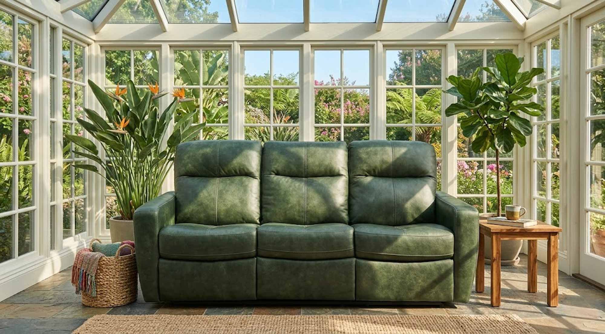 Cairo Leather Power Reclining Sofa With Articulating Headrest - Image 11